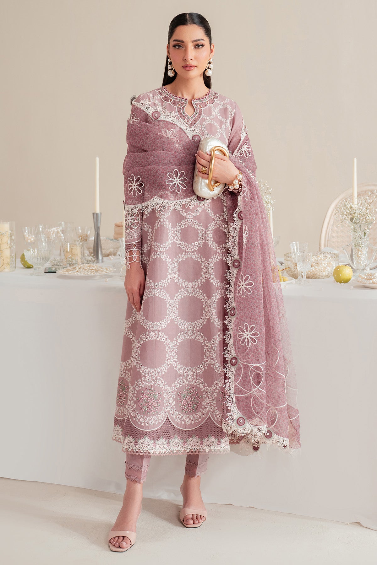 EMBROIDERED LAWN IL'25-D10