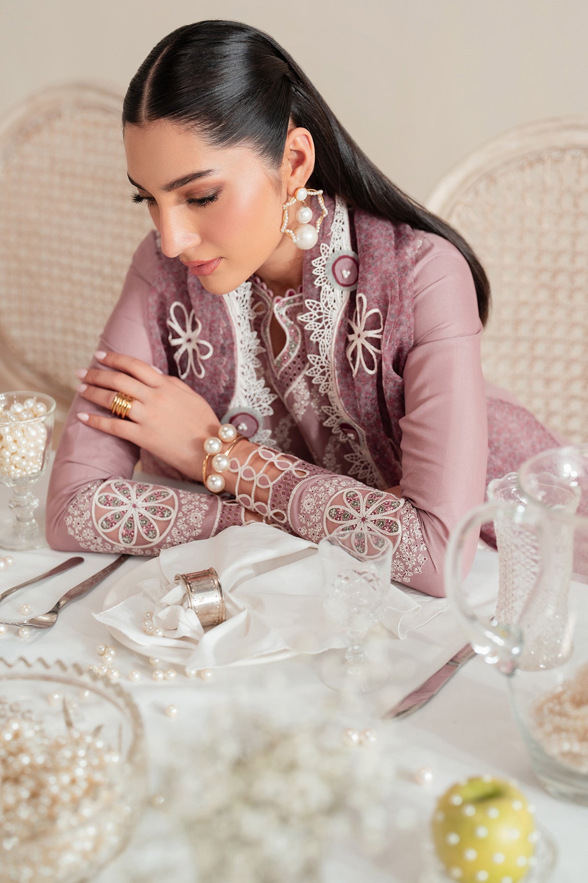 EMBROIDERED LAWN IL'25-D10