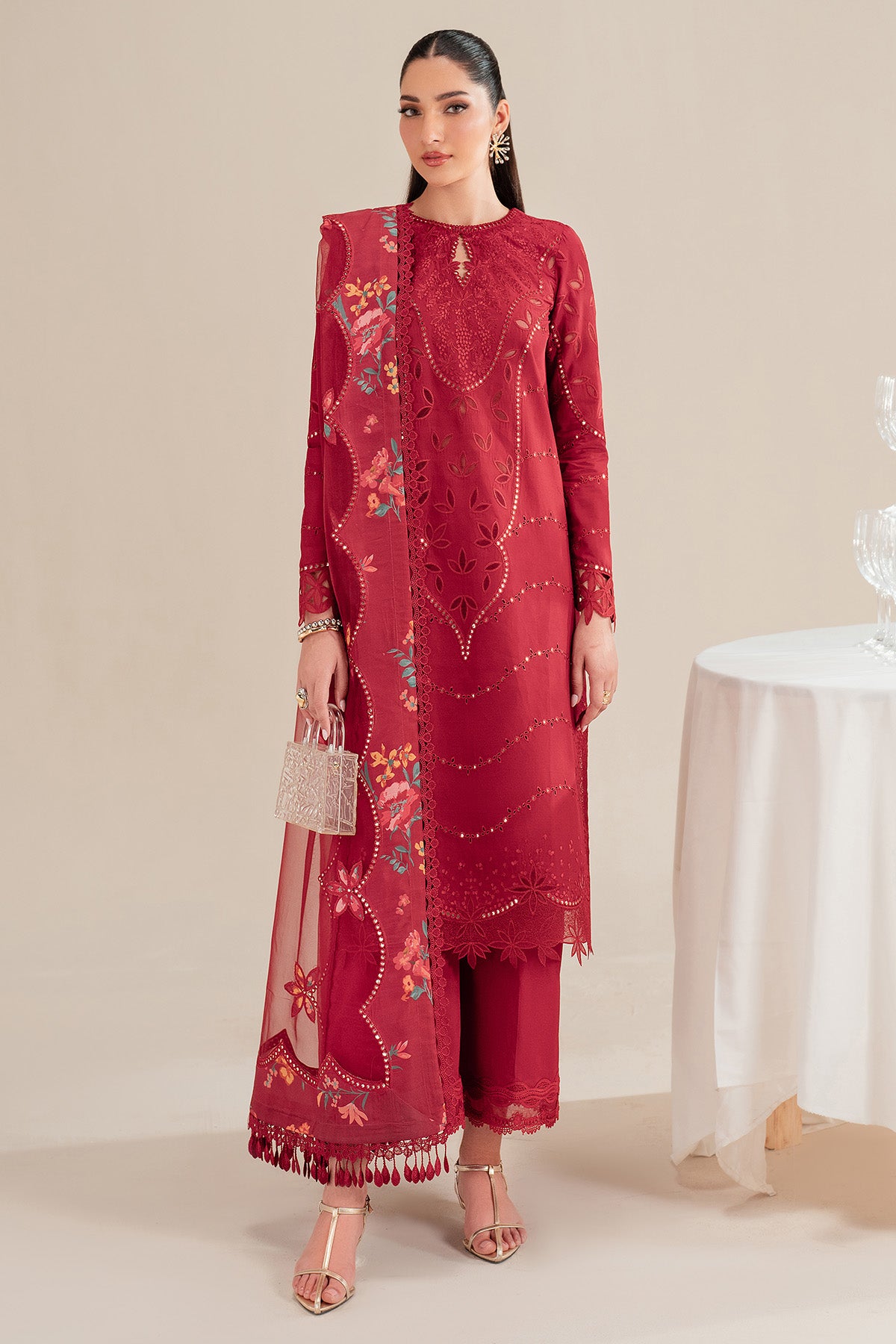 EMBROIDERED LAWN IL'25-D03