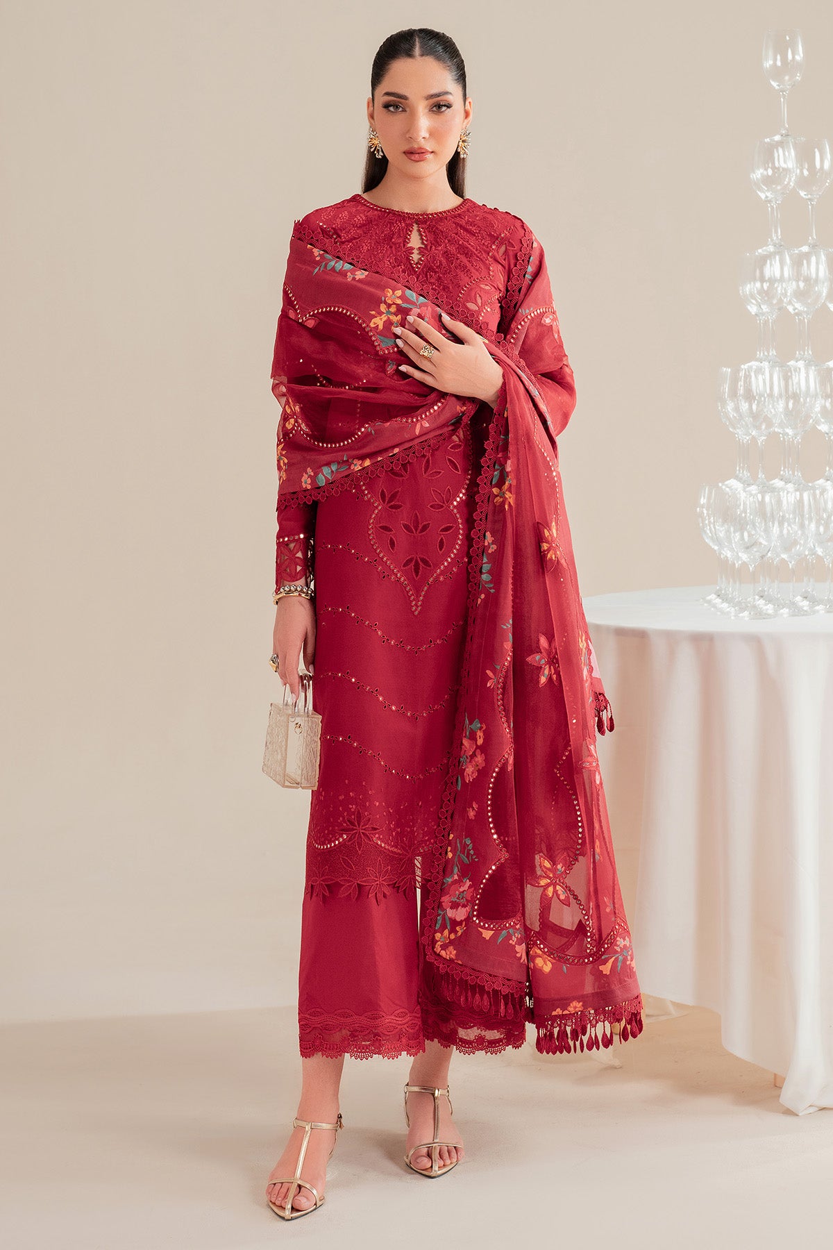 EMBROIDERED LAWN IL'25-D03
