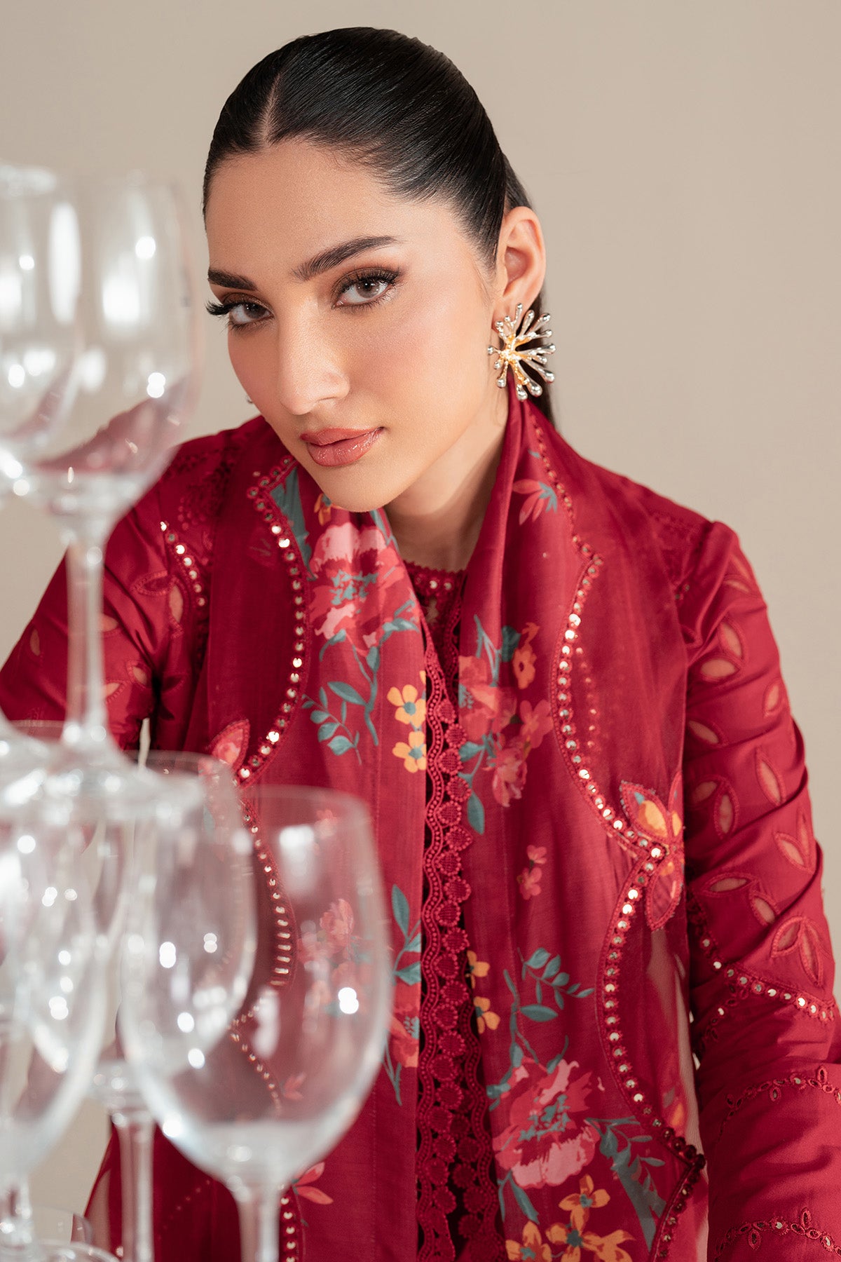 EMBROIDERED LAWN IL'25-D03