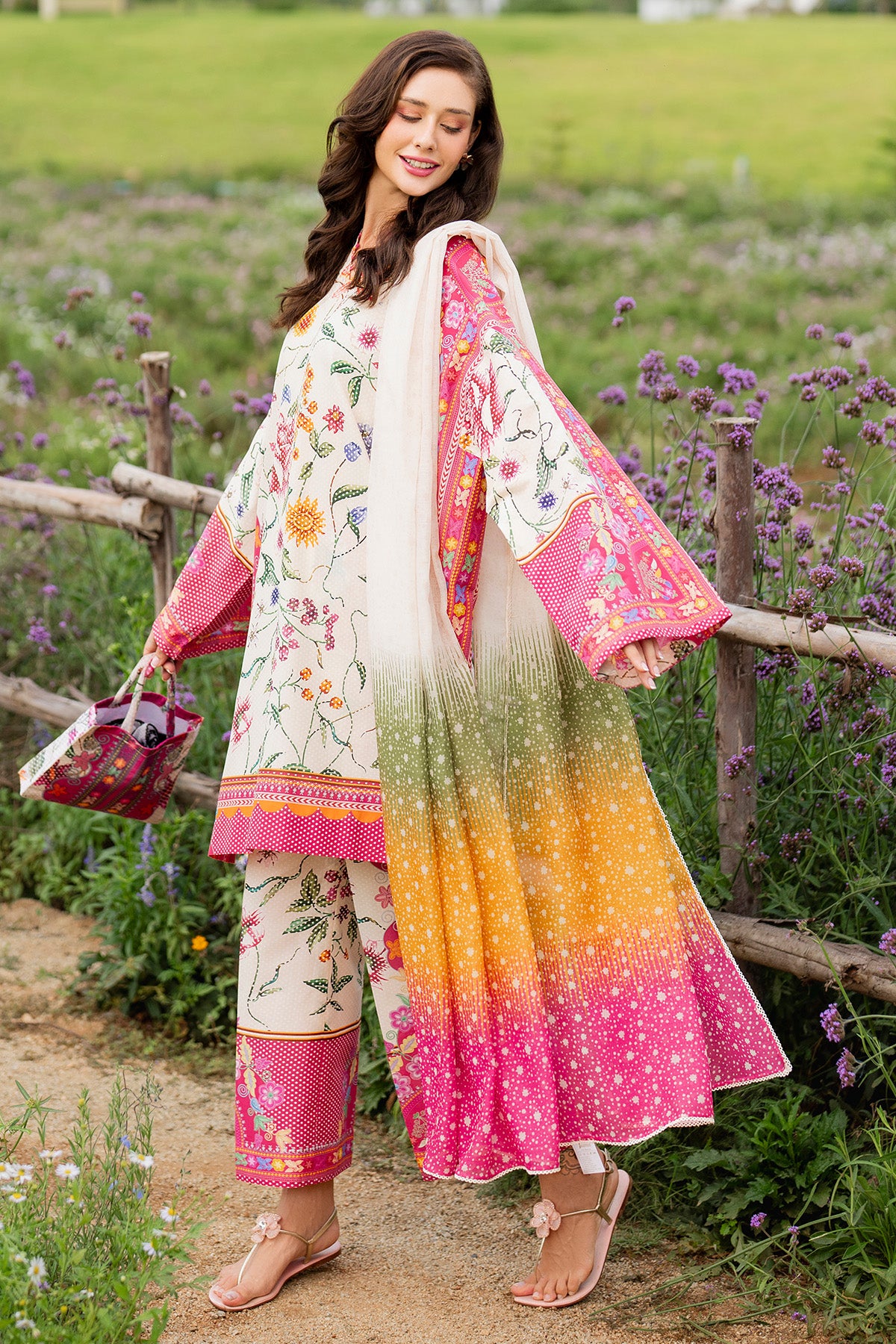 DIGITAL PRINTED LAWN USE-9230