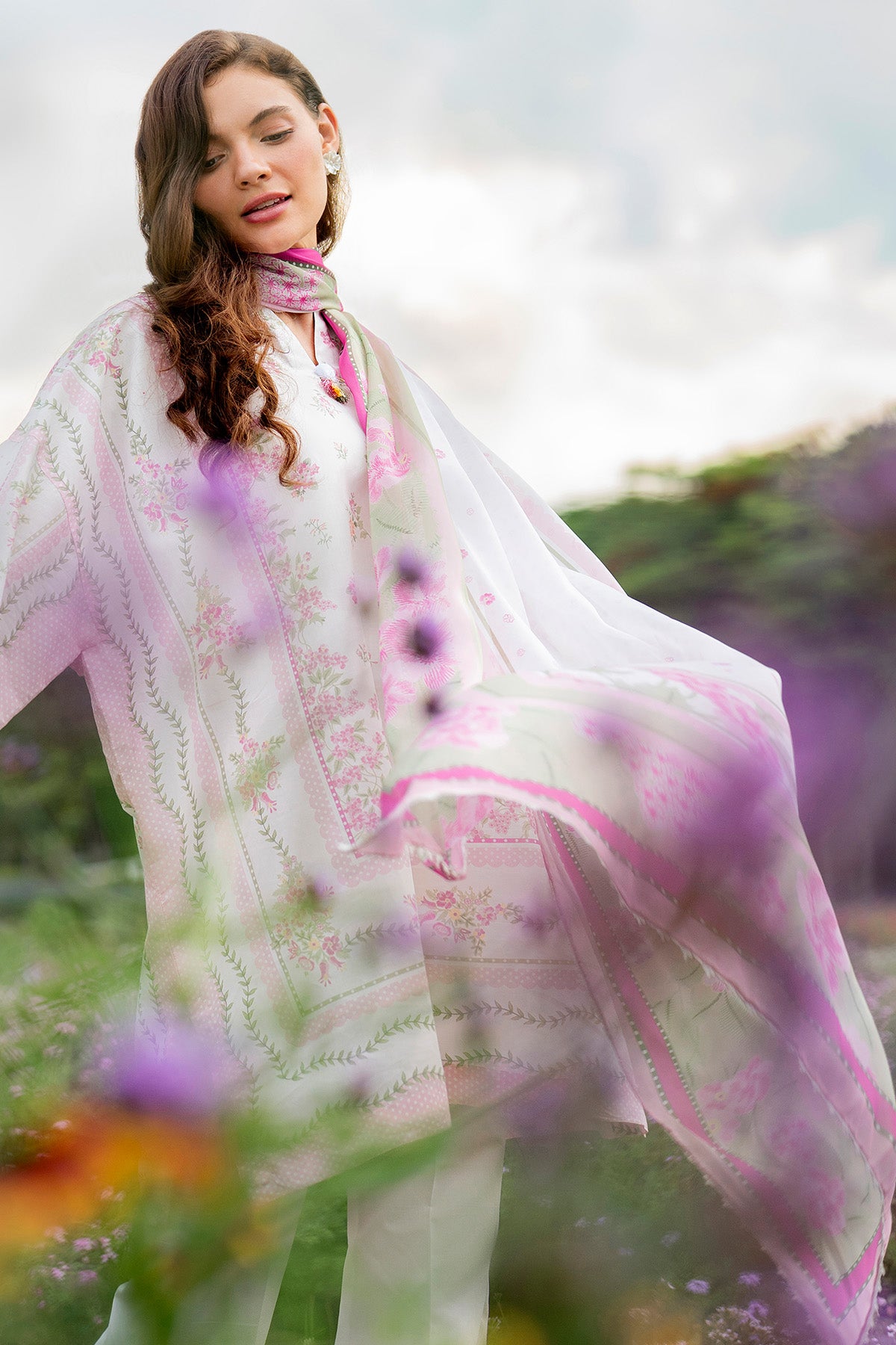 DIGITAL PRINTED LAWN USE-9229