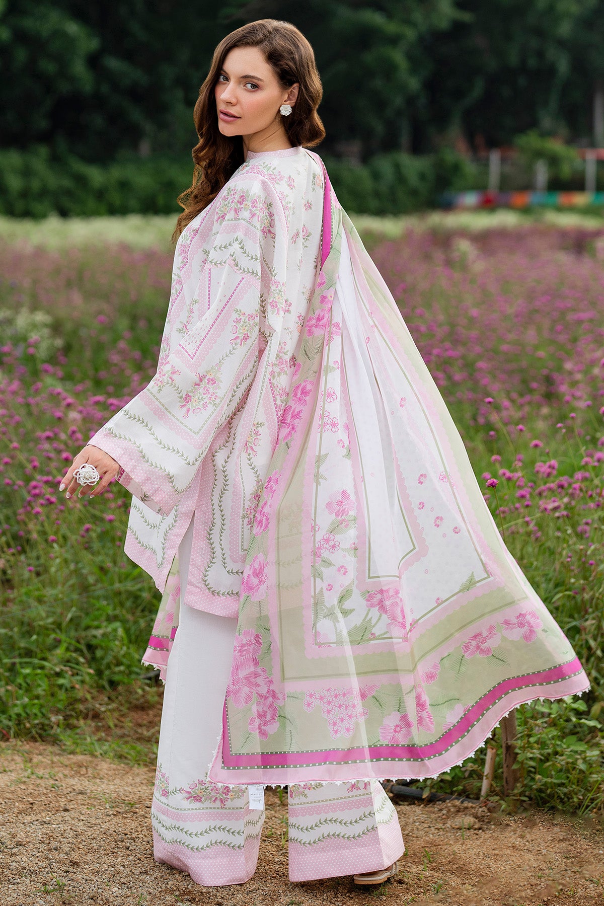 DIGITAL PRINTED LAWN USE-9229