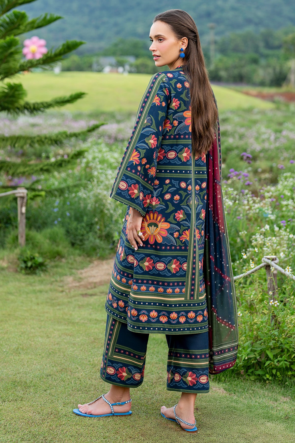 DIGITAL PRINTED LAWN USE-9234