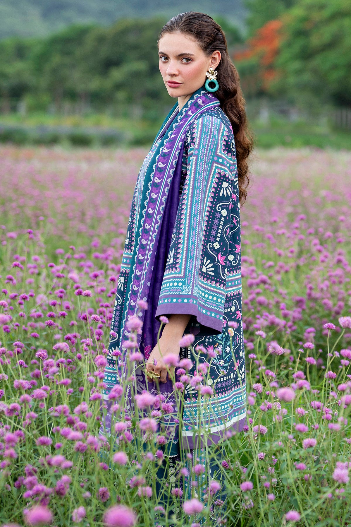 DIGITAL PRINTED LAWN USE-9235
