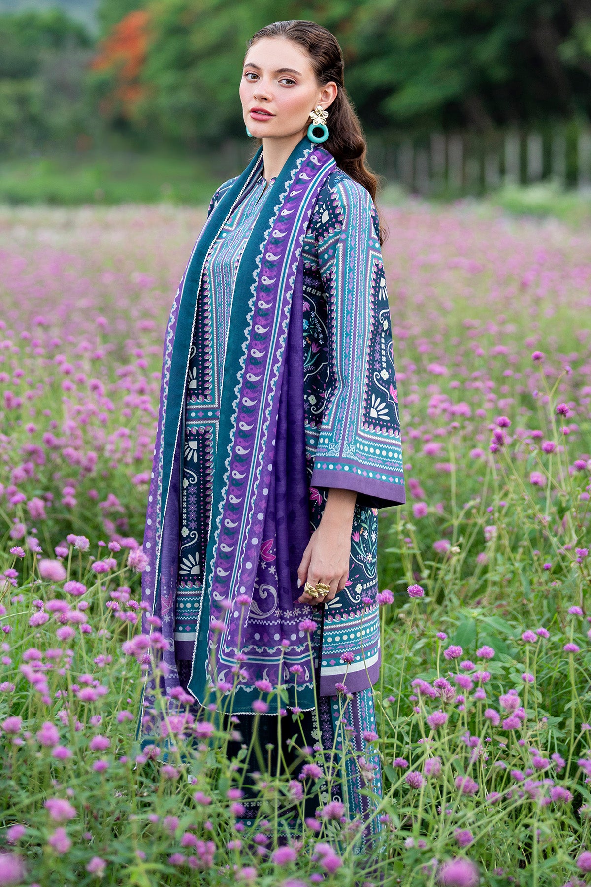 DIGITAL PRINTED LAWN USE-9235