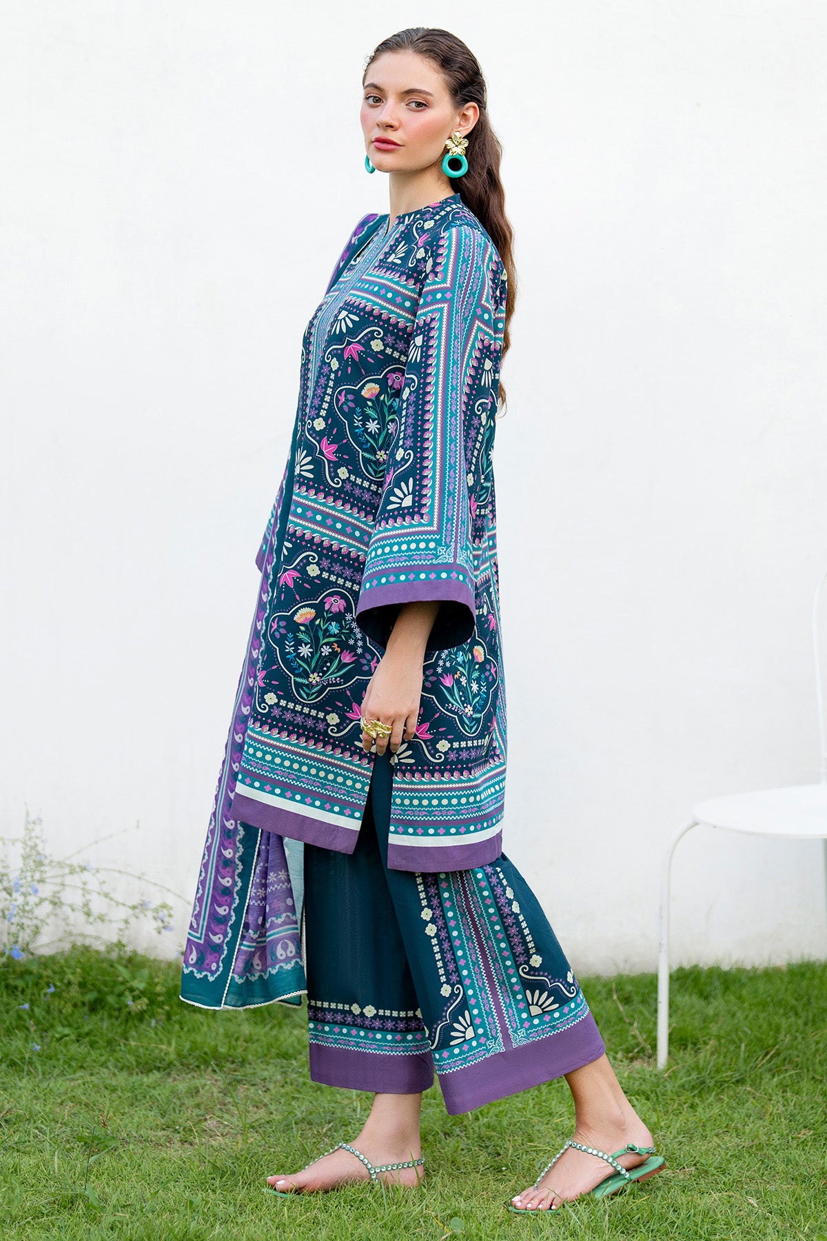 DIGITAL PRINTED LAWN USE-9235