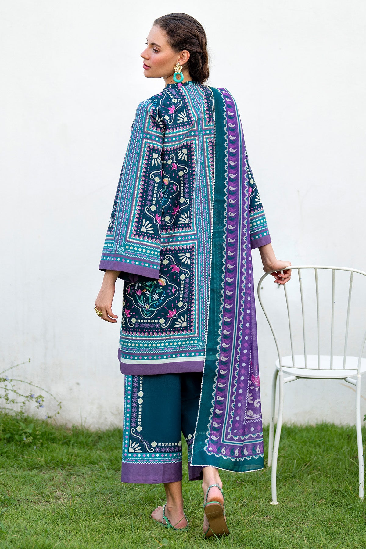DIGITAL PRINTED LAWN USE-9235