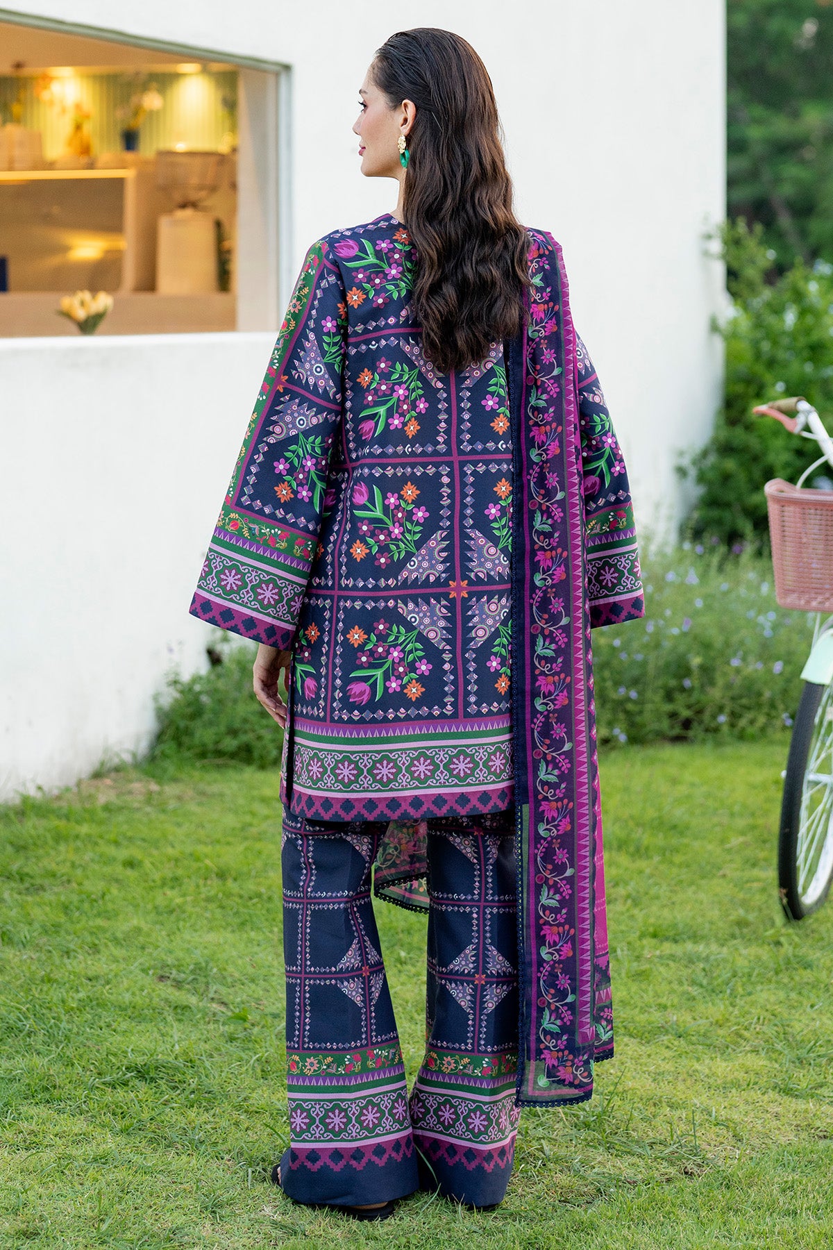 DIGITAL PRINTED LAWN USE-9236