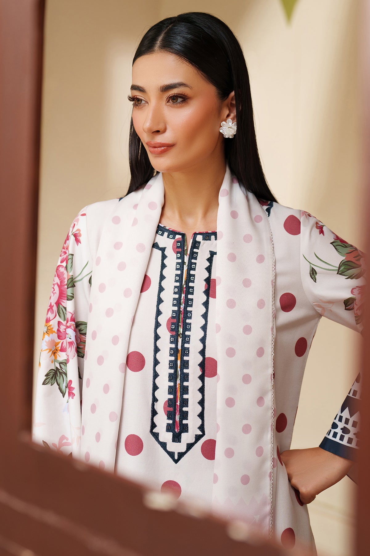 EMBROIDERED PREMIUM VISCOSE RTW-1262