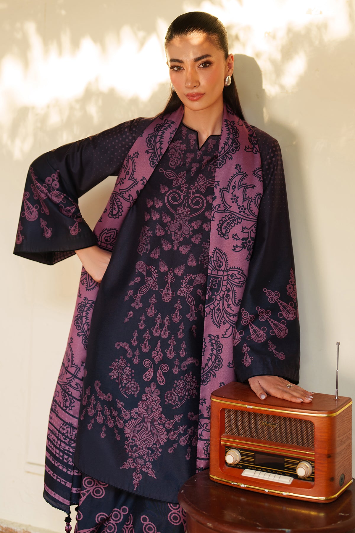 EMBROIDERED PREMIUM VISCOSE UW-0182