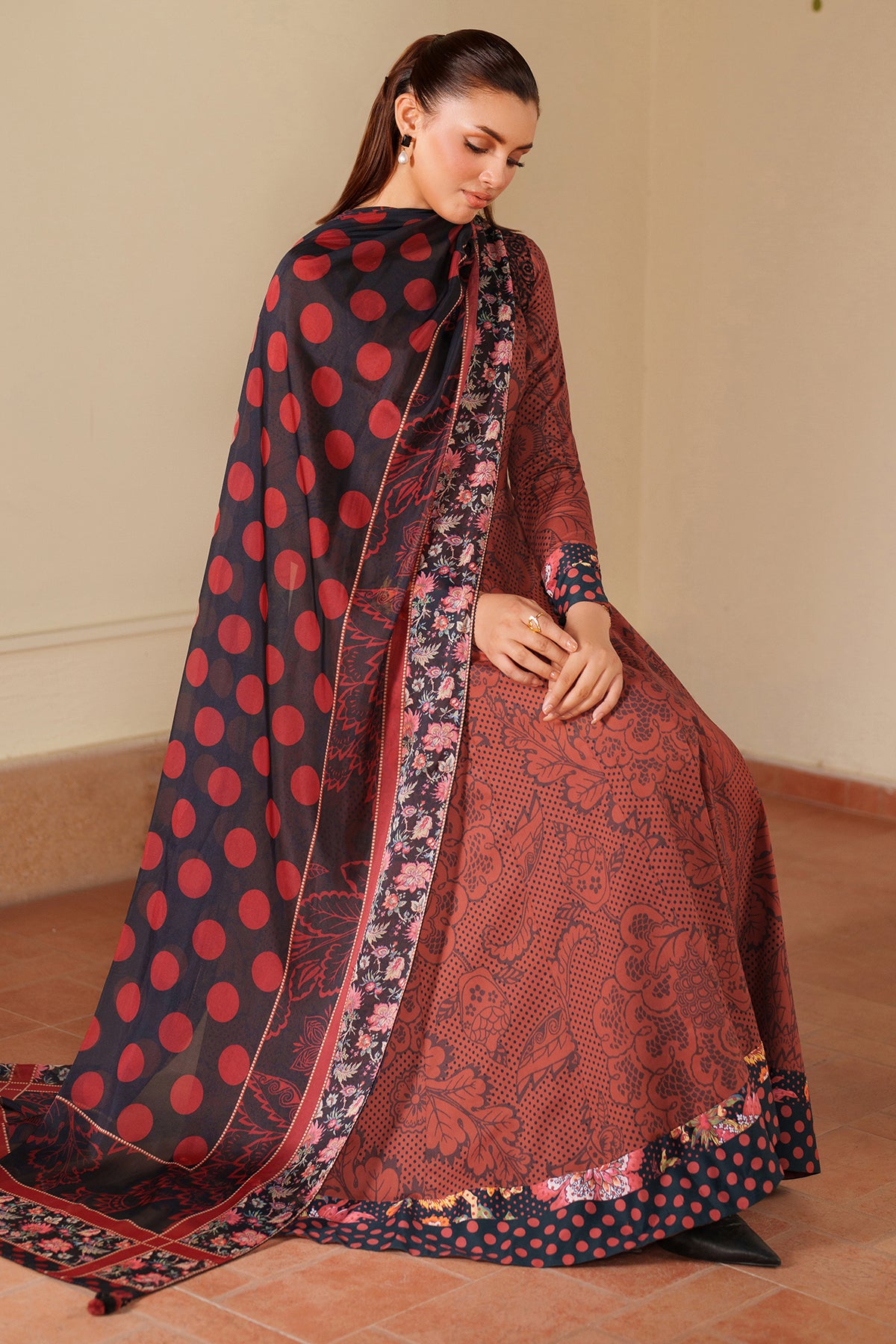 EMBROIDERED PREMIUM VISCOSE RTW-1228