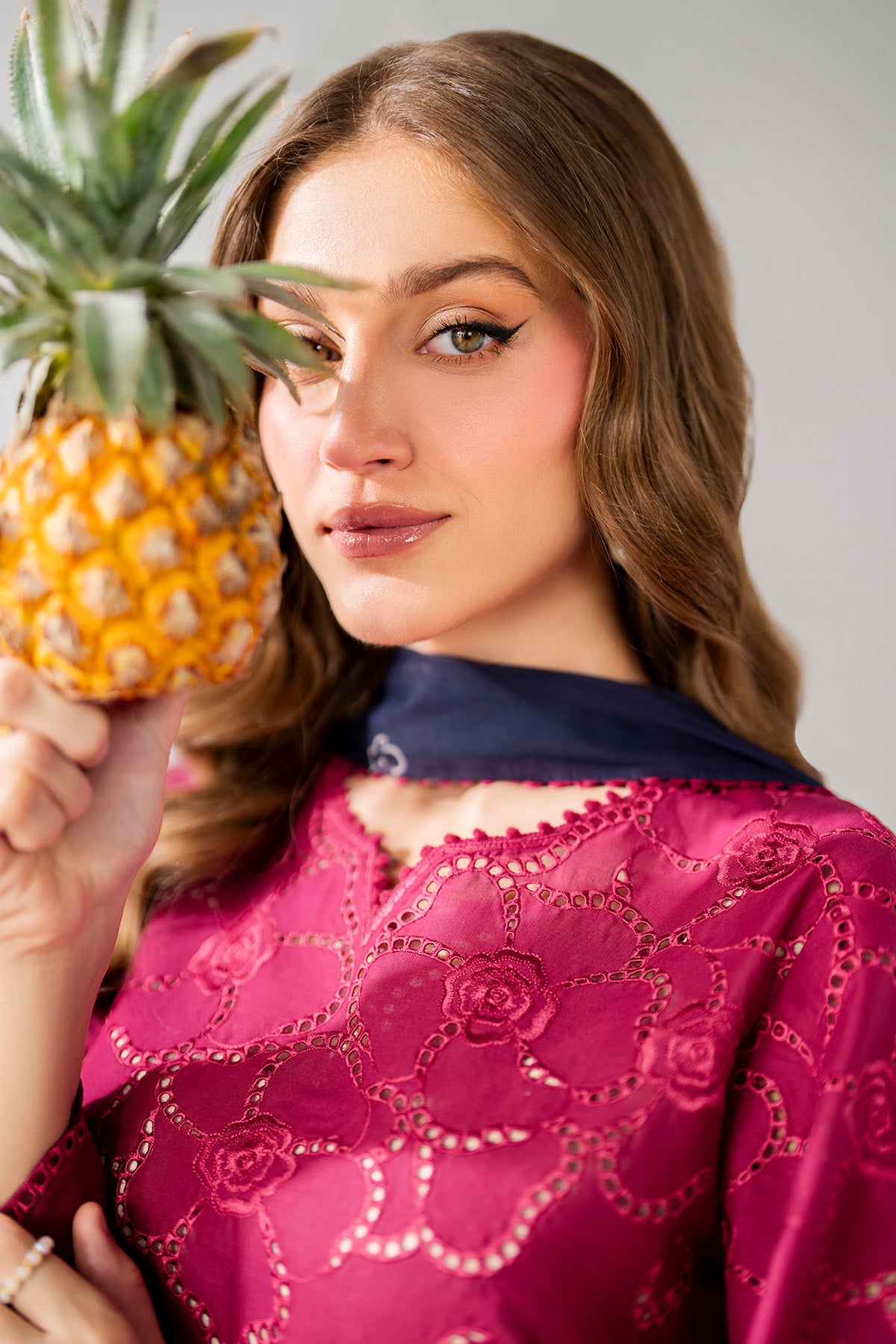 EMBROIDERED LAWN RTW-1237