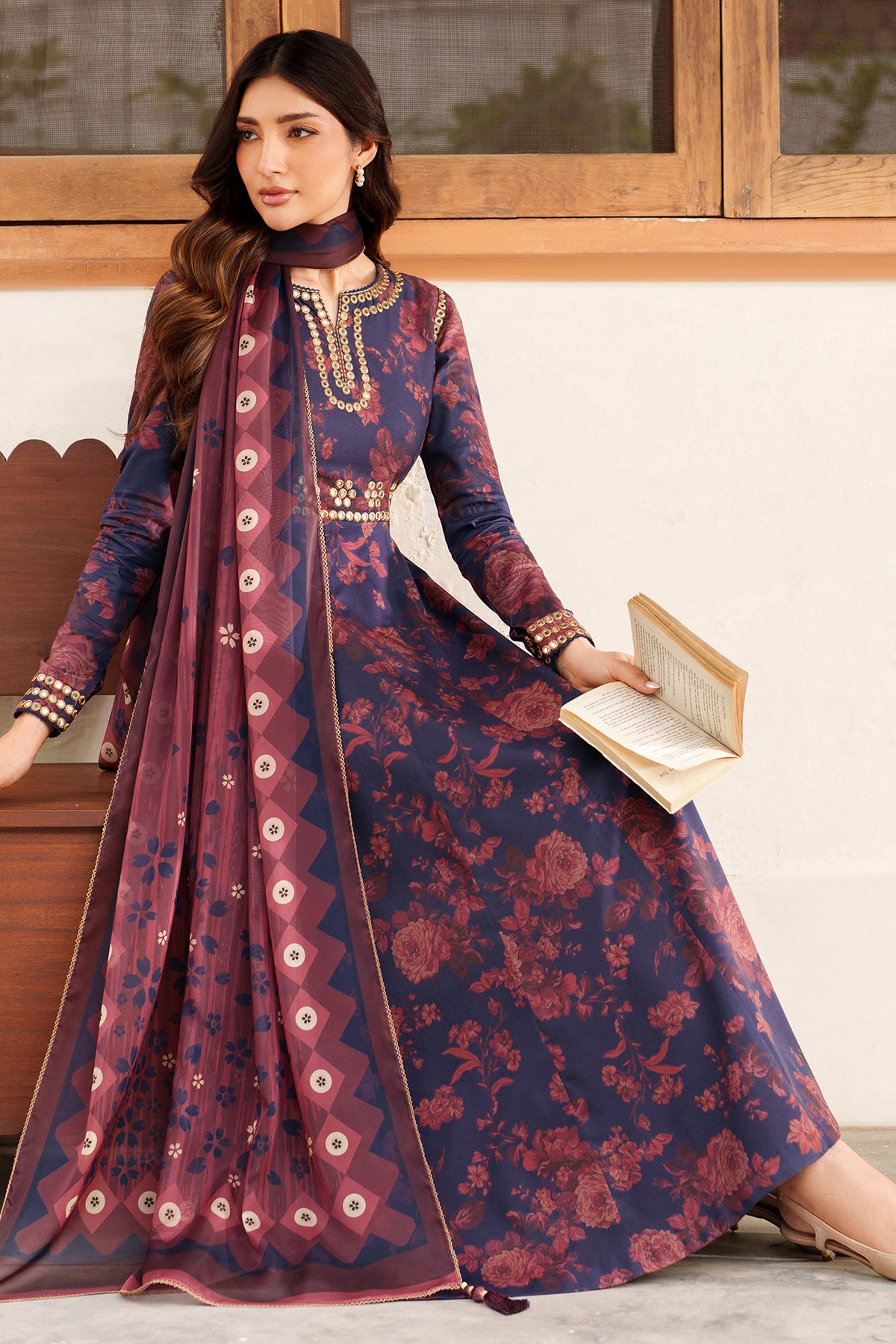 EMBROIDERED PREMIUM VISCOSE RTW-1226