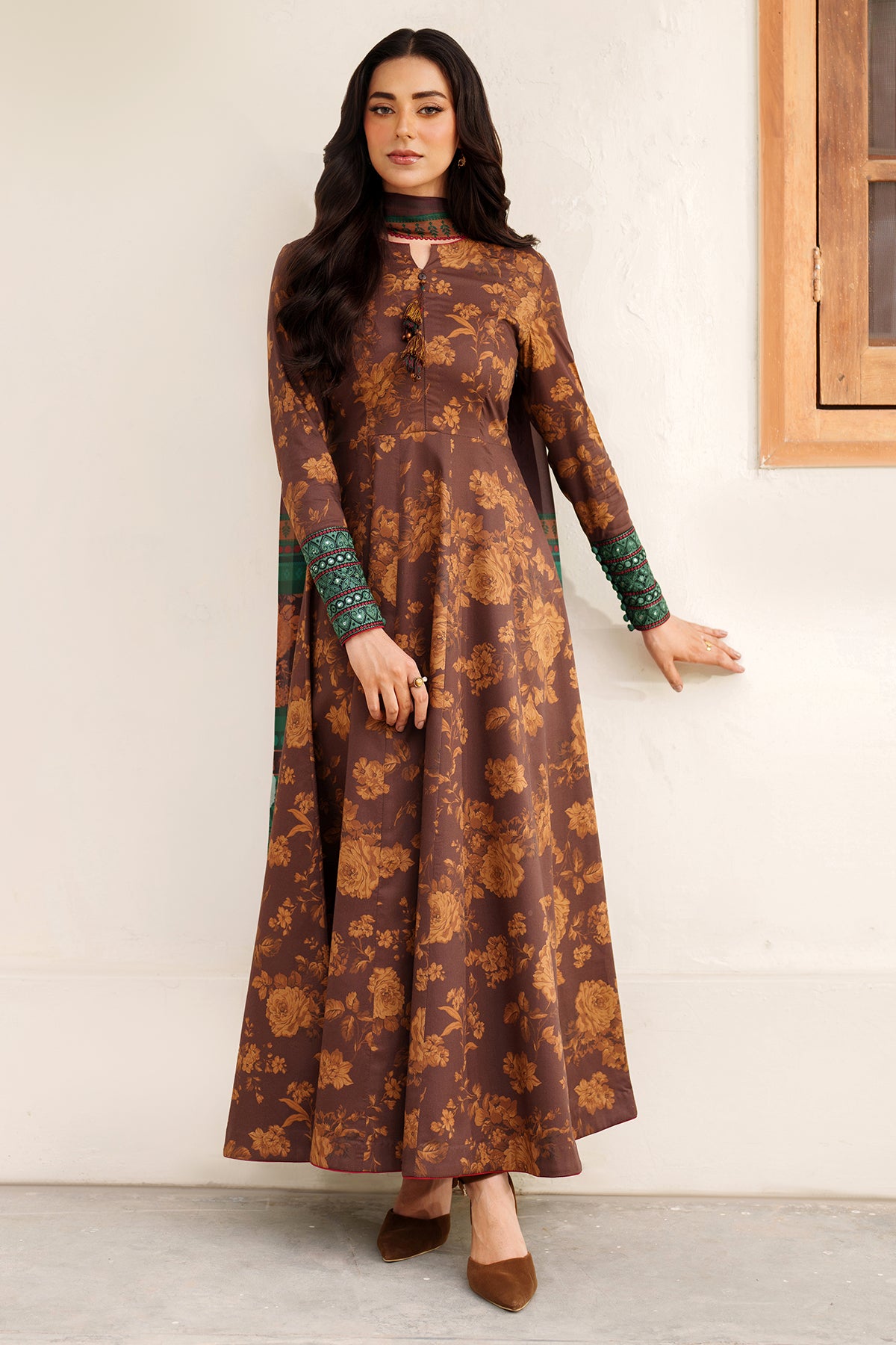 EMBROIDERED PREMIUM VISCOSE RTW-1225