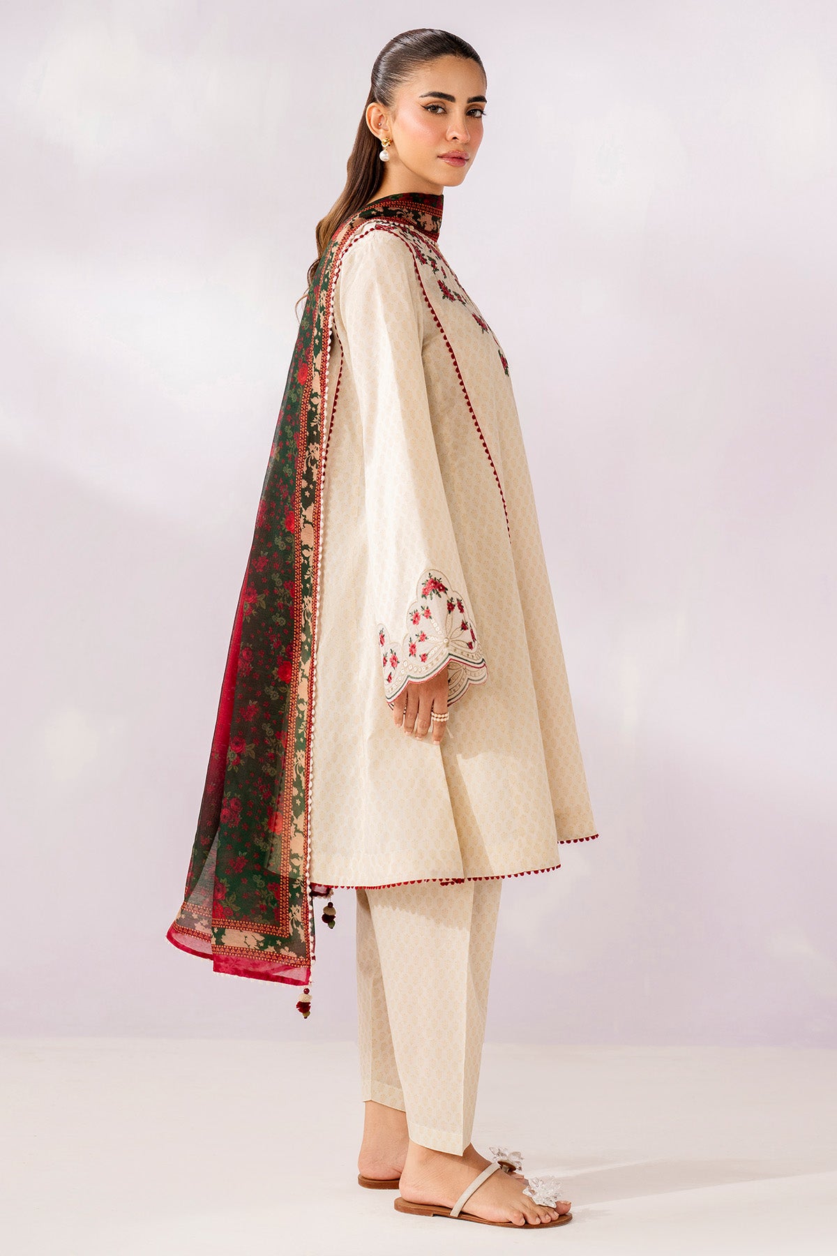 EMBROIDERED LAWN RTW-1297