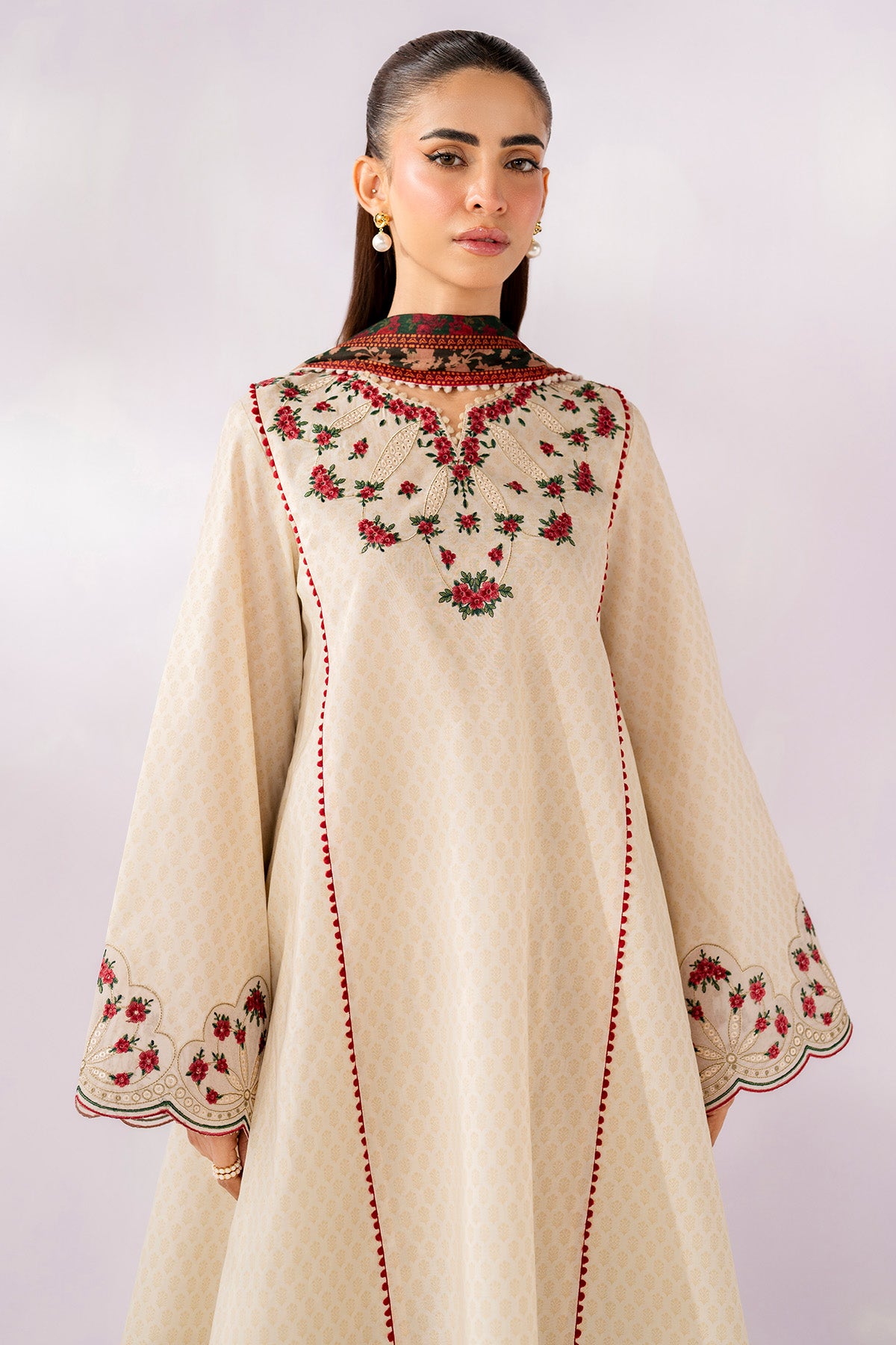 EMBROIDERED LAWN RTW-1297
