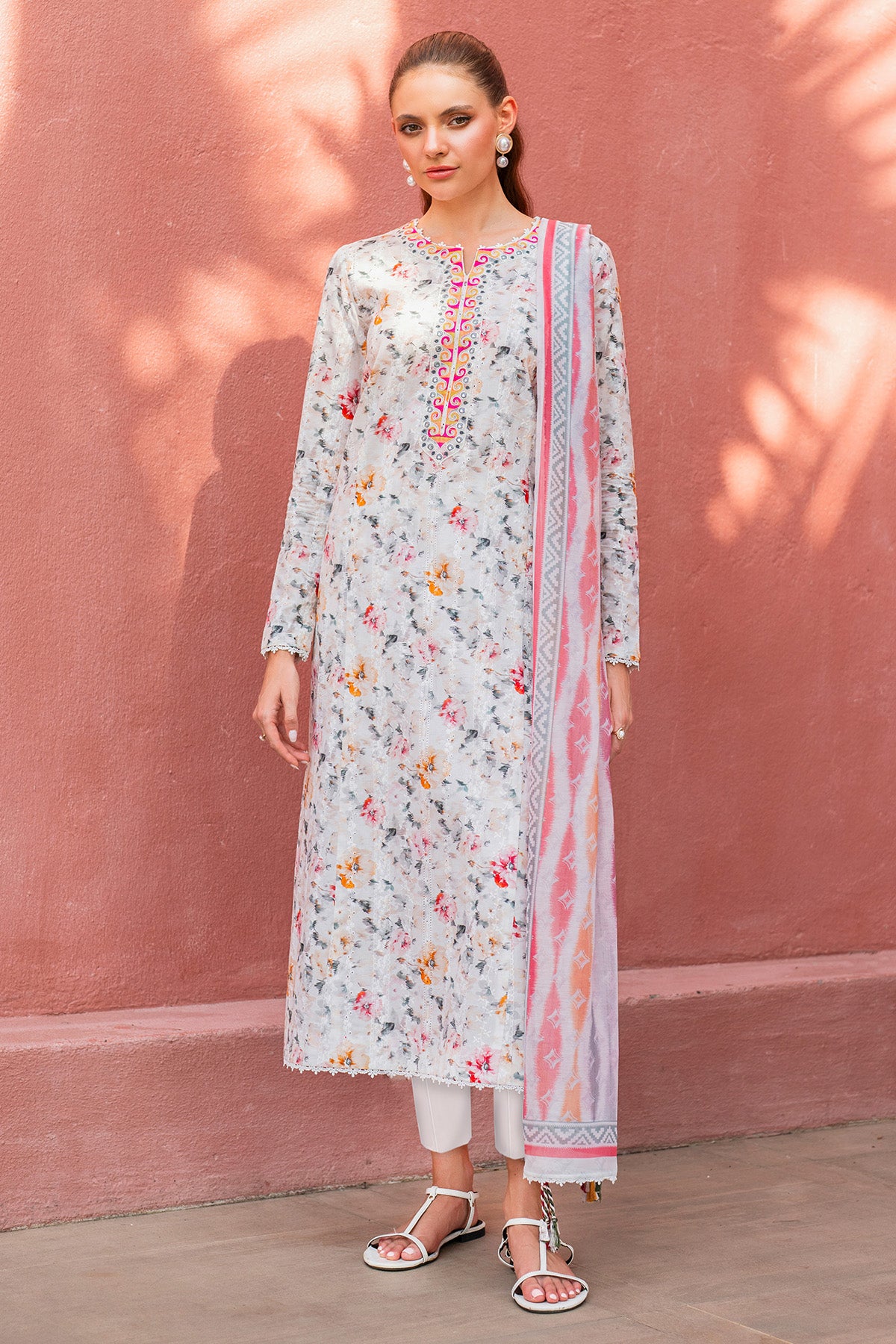 DIGITAL PRINTED SCHIFFLI LAWN RTW-1215