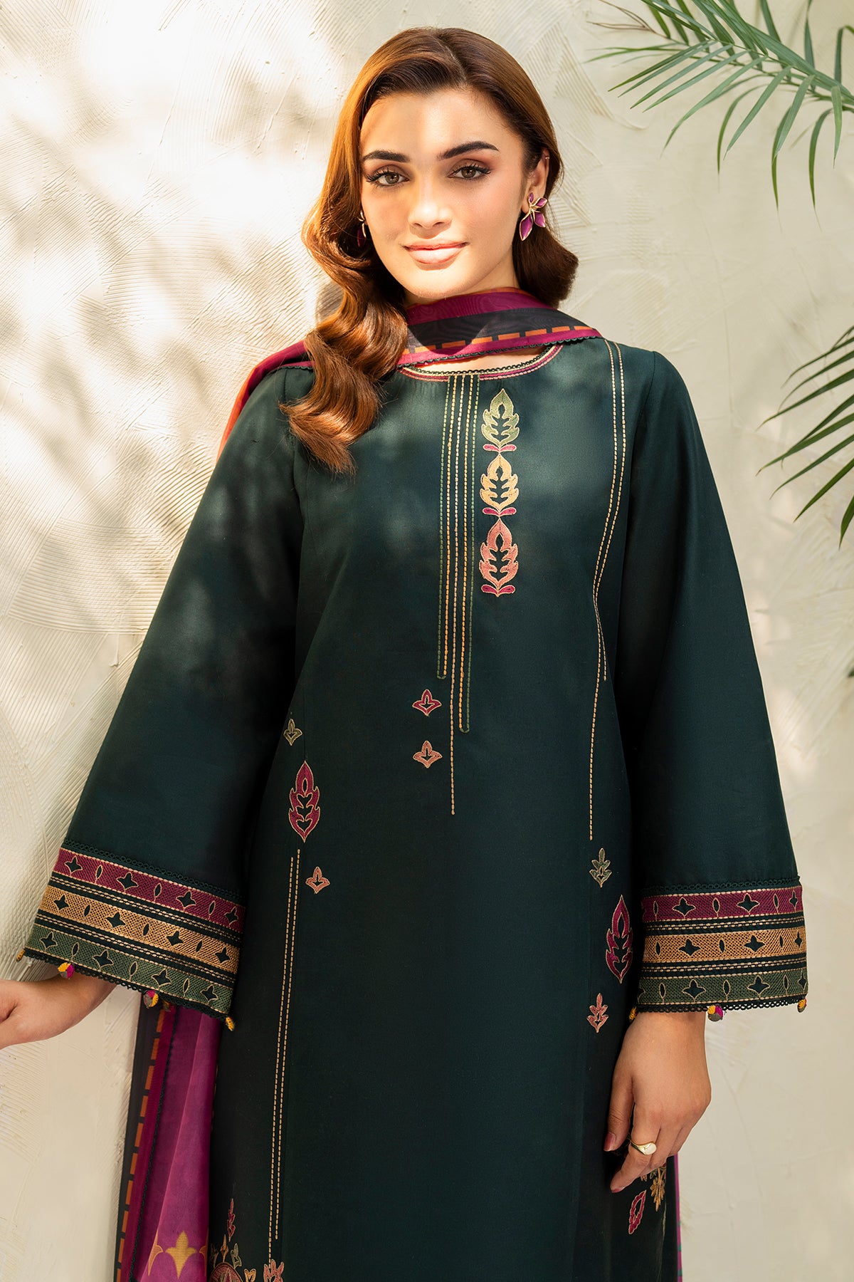 EMBROIDERED LAWN USE-9207