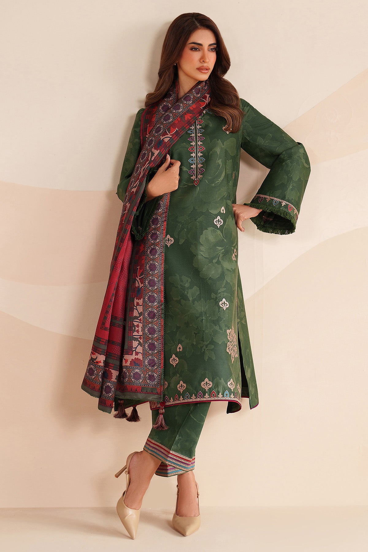 EMBROIDERED PREMIUM VISCOSE UW-0236