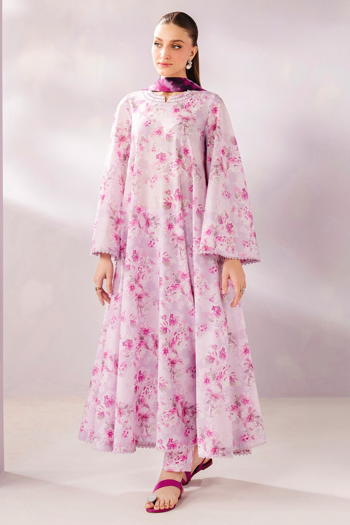 DIGITAL PRINTED LAWN RTW-1222