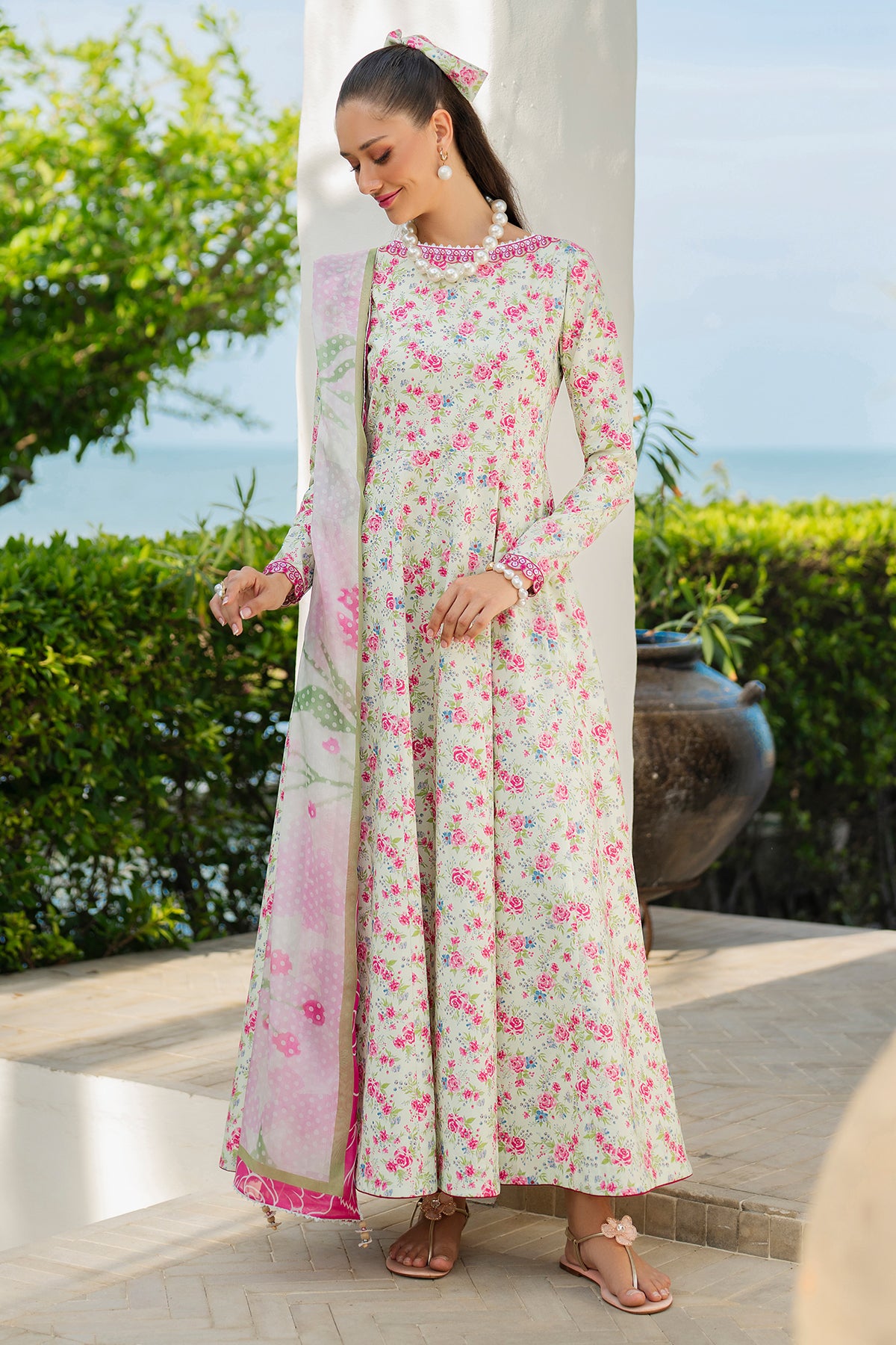 EMBROIDERED LAWN RTW-1210