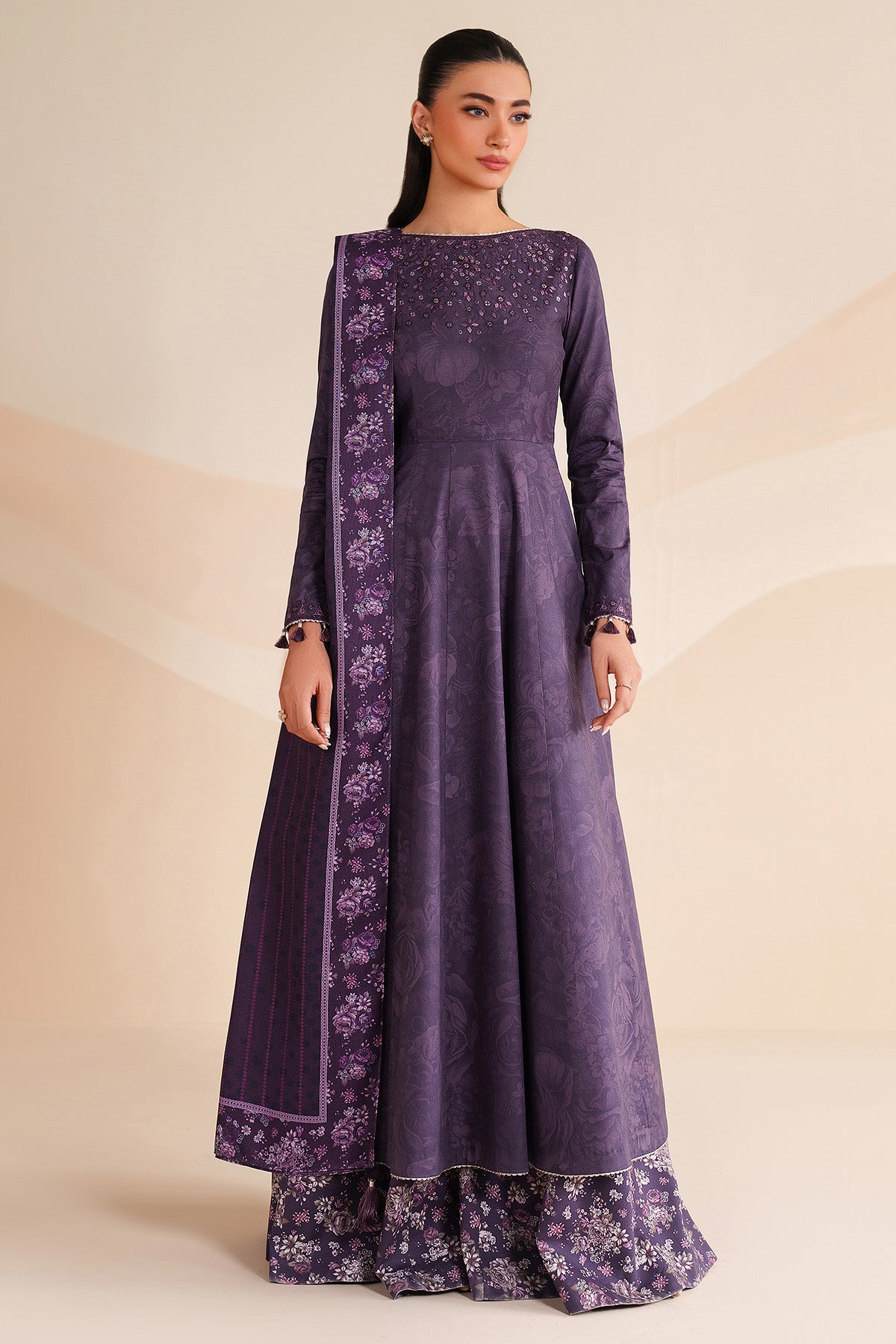 EMBROIDERED PREMIUM VISCOSE UW-0244