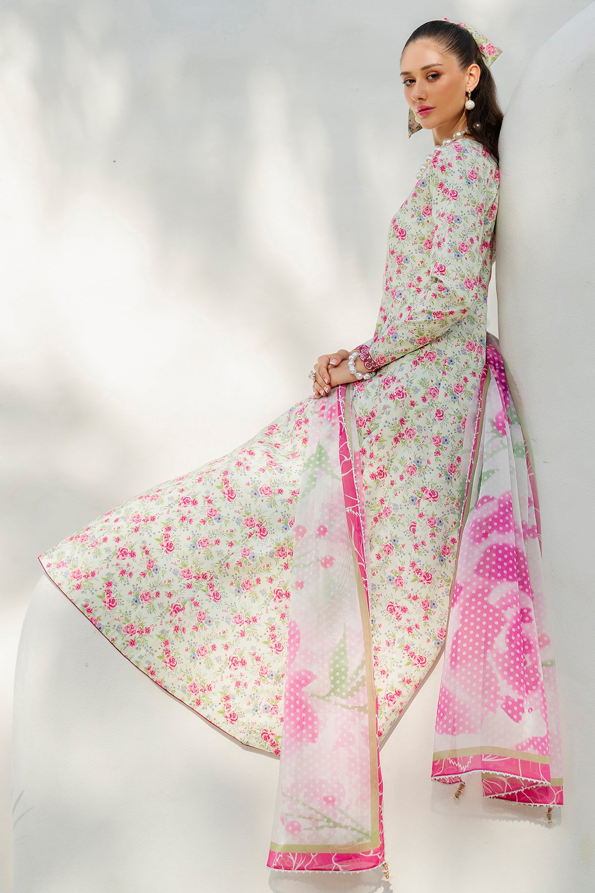 EMBROIDERED LAWN RTW-1210