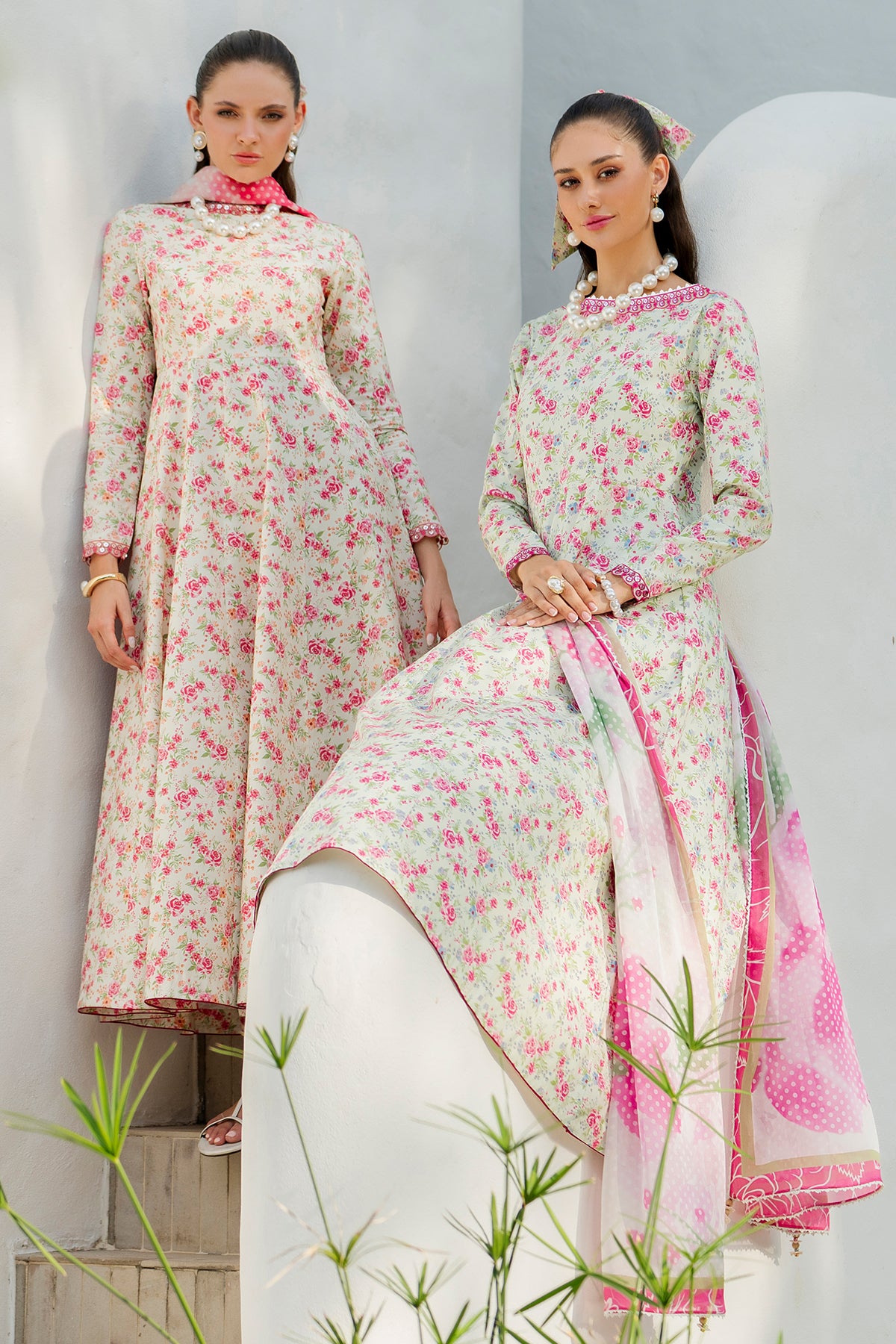 EMBROIDERED LAWN RTW-1211