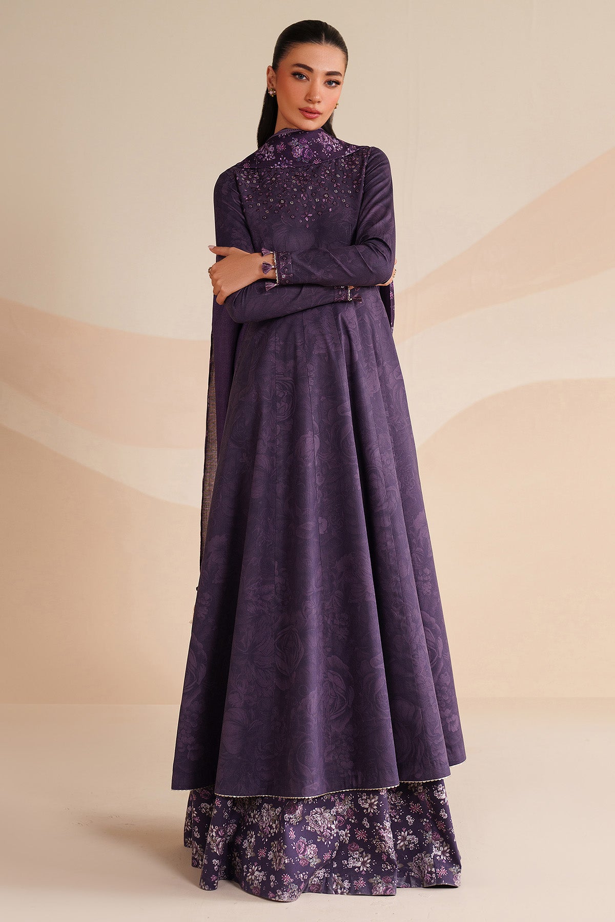 EMBROIDERED PREMIUM VISCOSE UW-0244