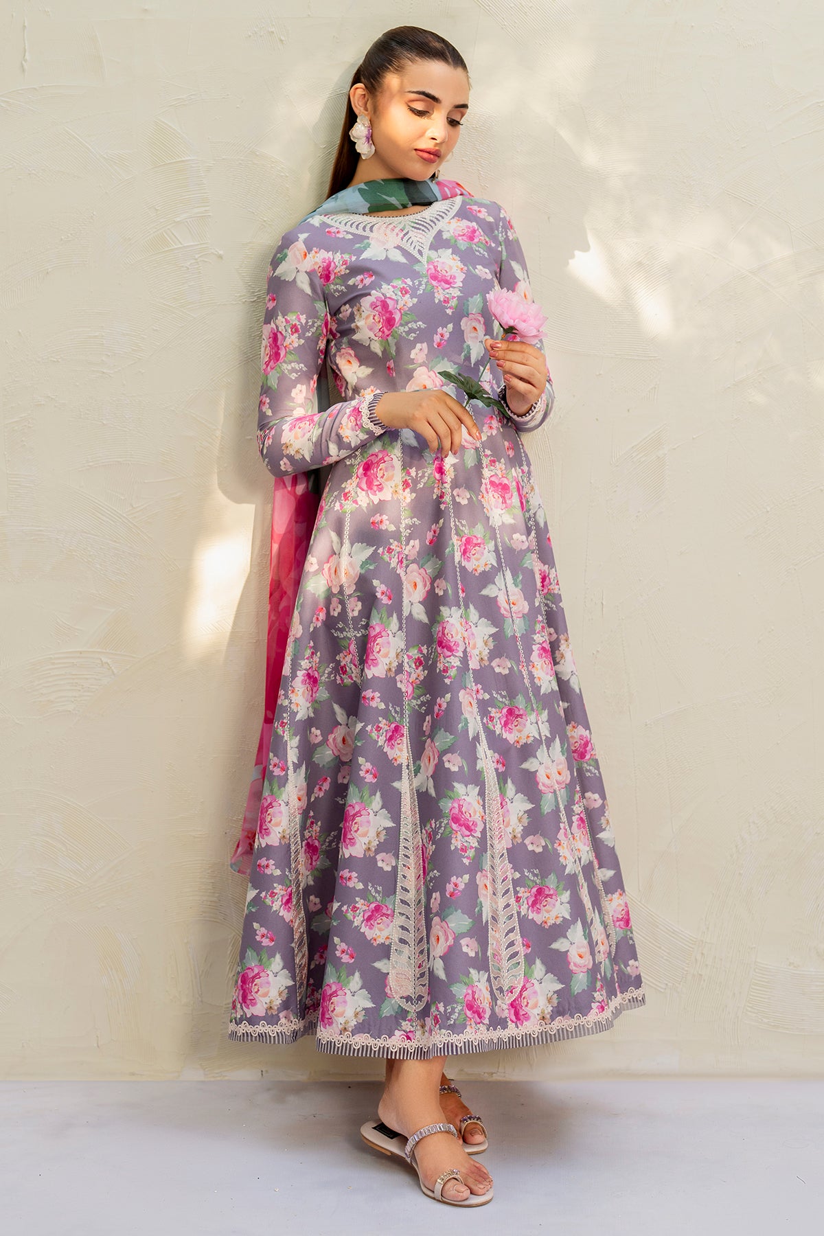 EMBROIDERED LAWN RTW-1204