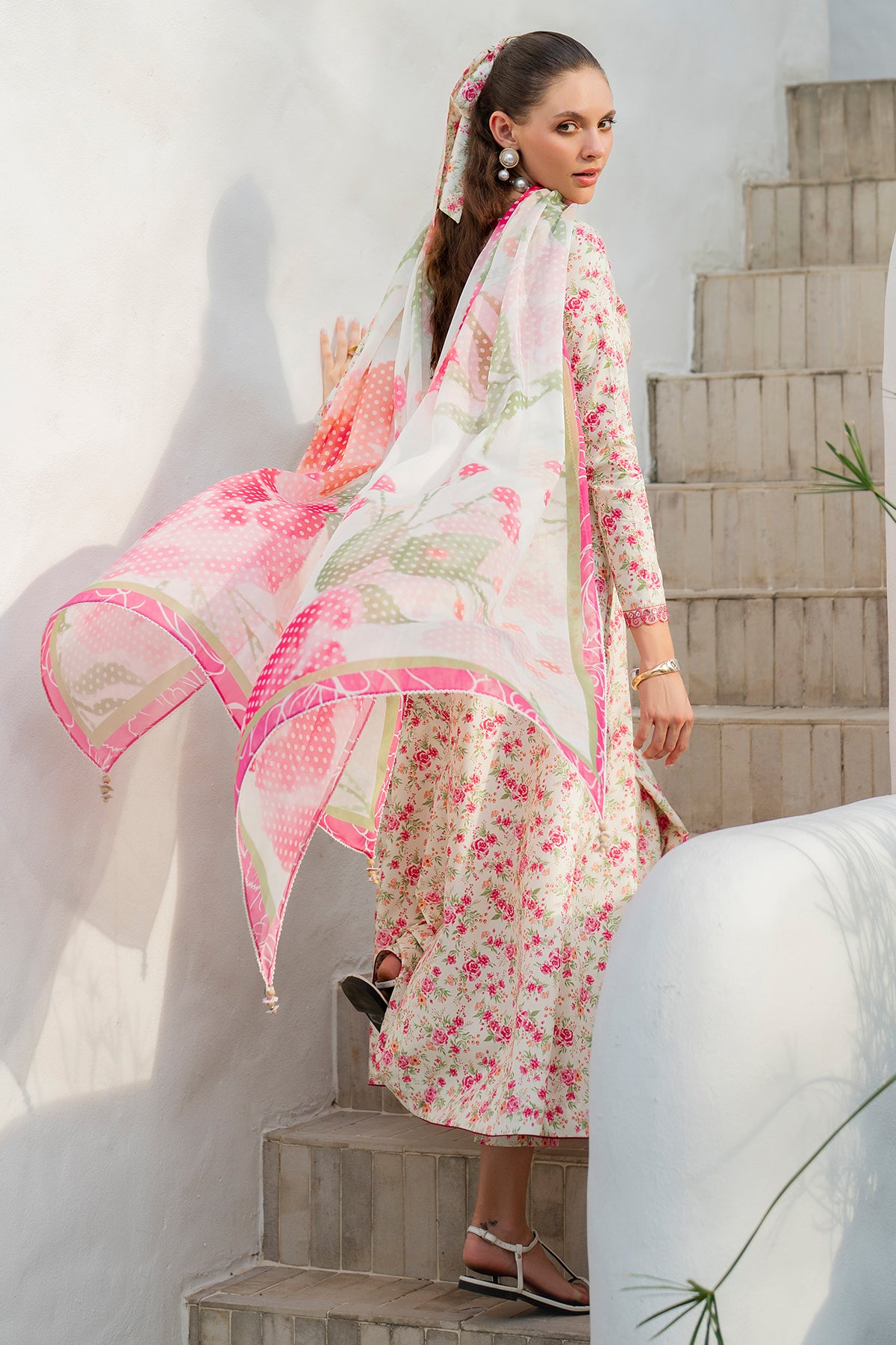 EMBROIDERED LAWN RTW-1211