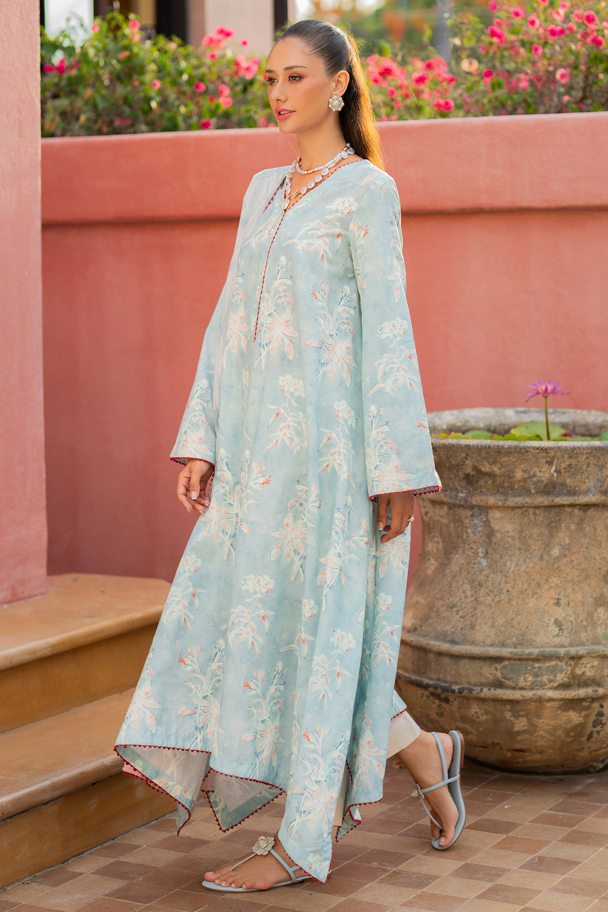 EMBROIDERED LAWN RTW-1212