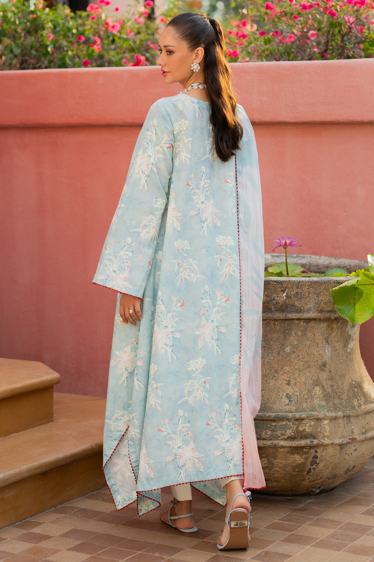 EMBROIDERED LAWN RTW-1212