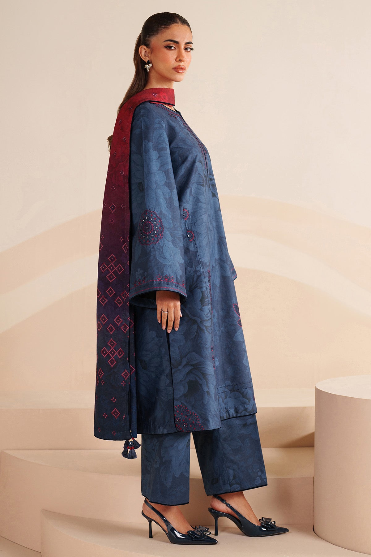 EMBROIDERED PREMIUM VISCOSE UW-0234