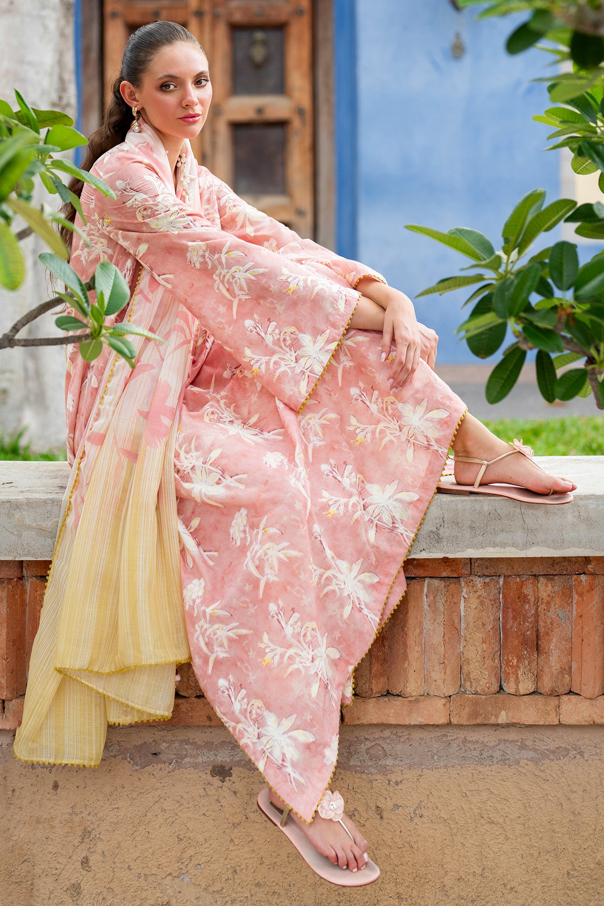 EMBROIDERED LAWN RTW-1213