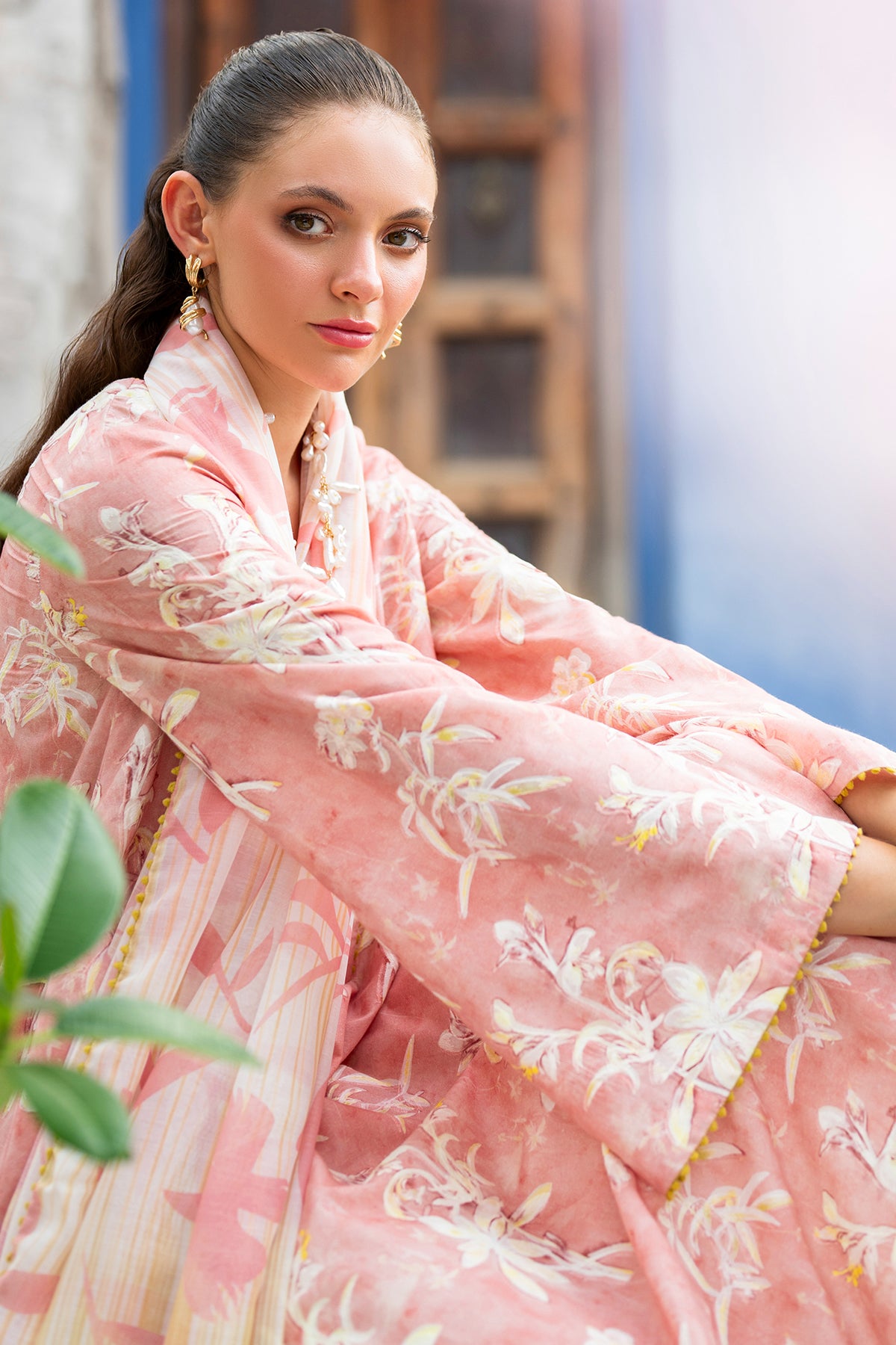 EMBROIDERED LAWN RTW-1213
