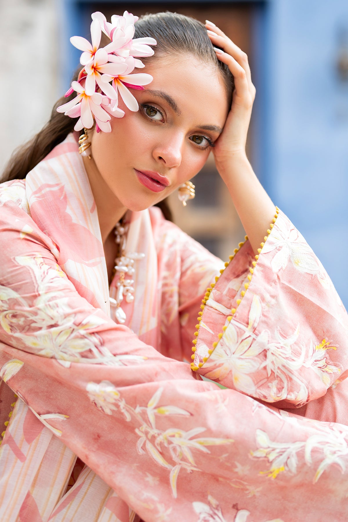 EMBROIDERED LAWN RTW-1213