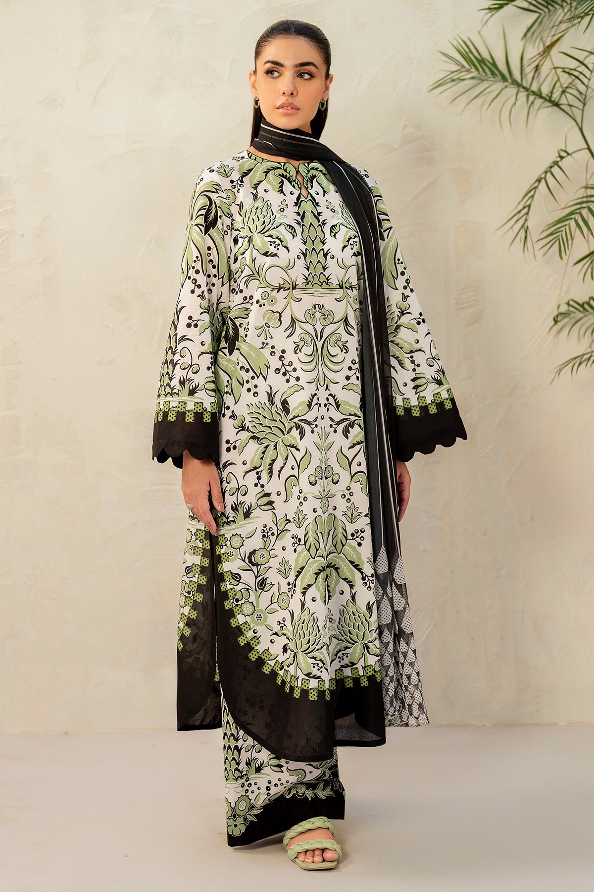 DIGITAL PRINTED LAWN USE-9197