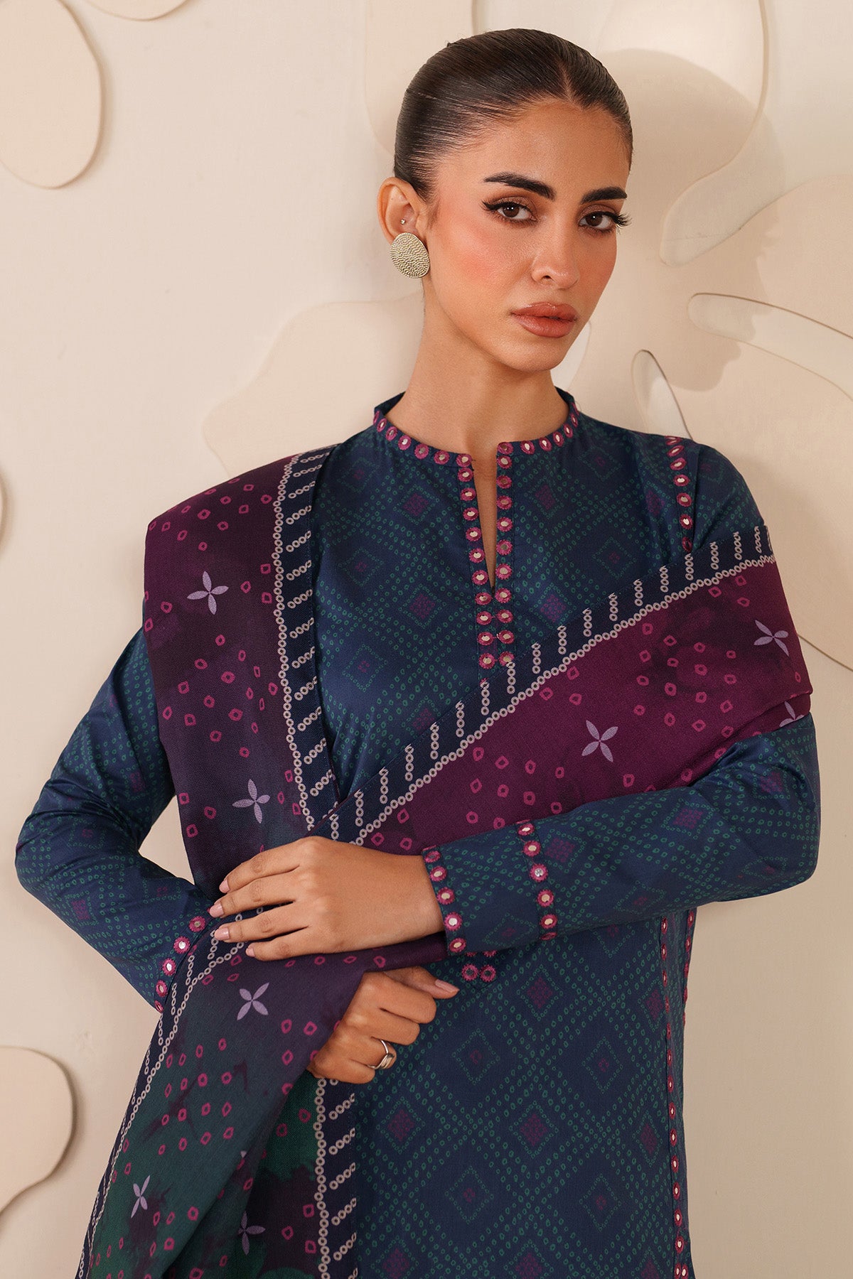 EMBROIDERED PREMIUM VISCOSE RTW-1276