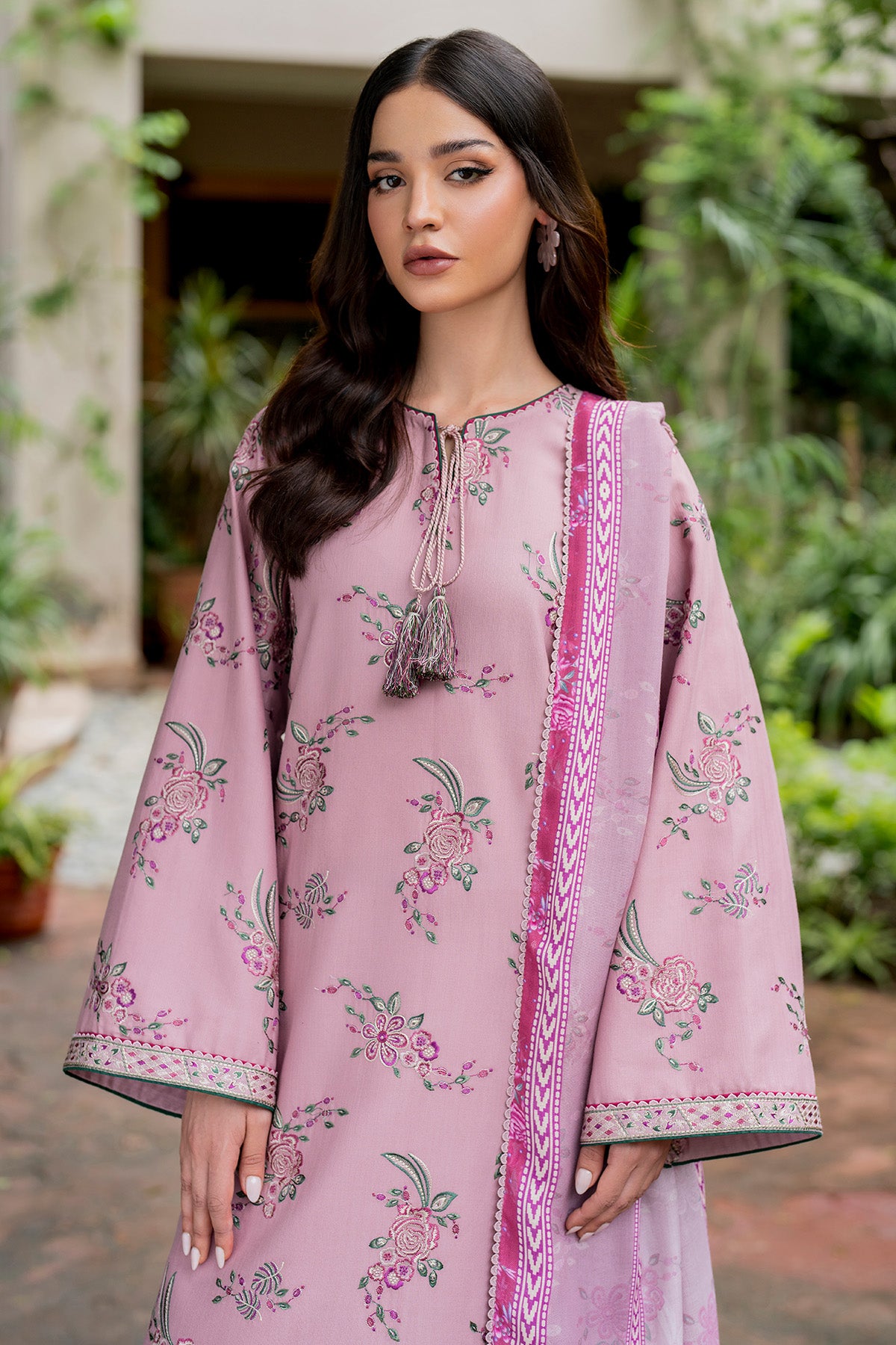 EMBROIDERED KHADDAR UW-0054