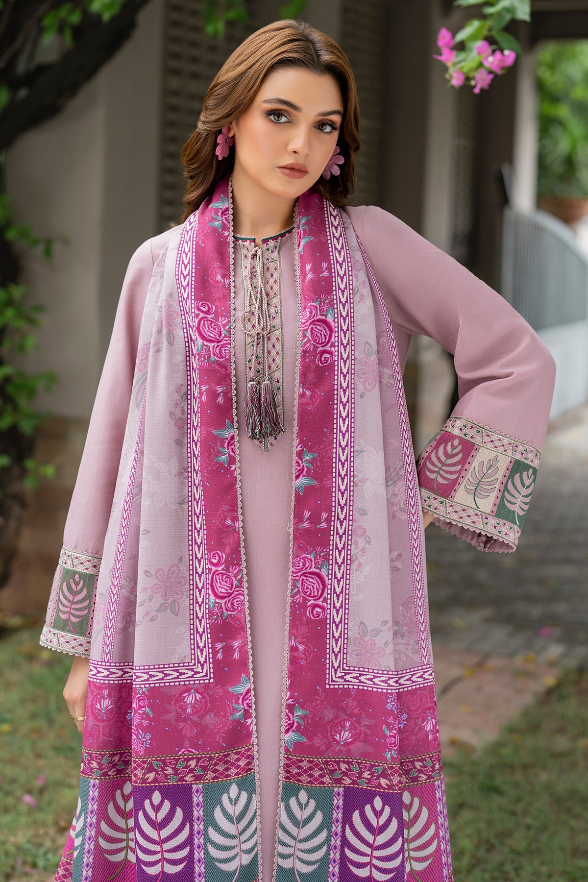 EMBROIDERED KHADDAR UW-0055