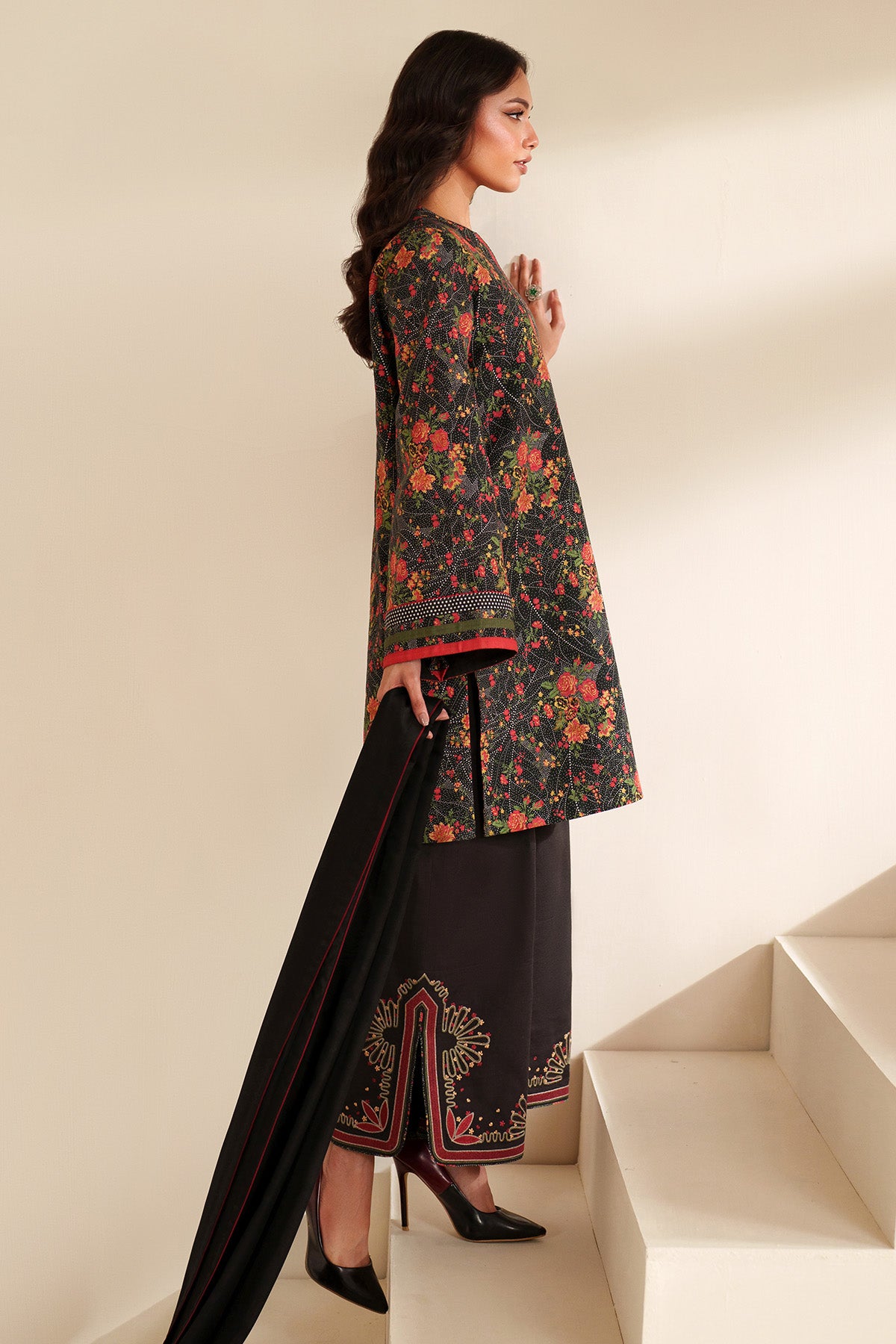 Embroidered Khaddar RTW-1272