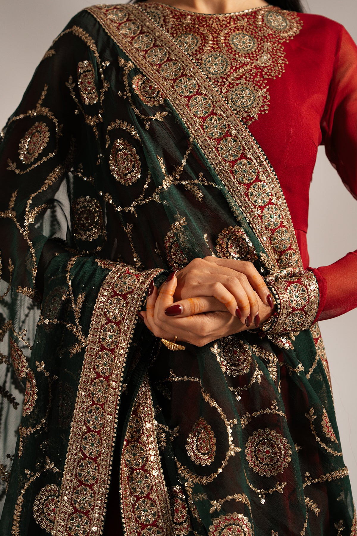 black formal gown
