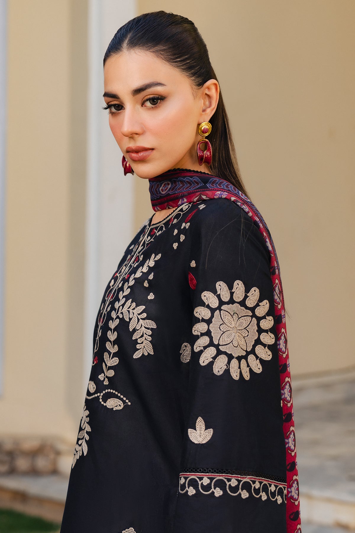 EMBROIDERED LAWN RTW-1326