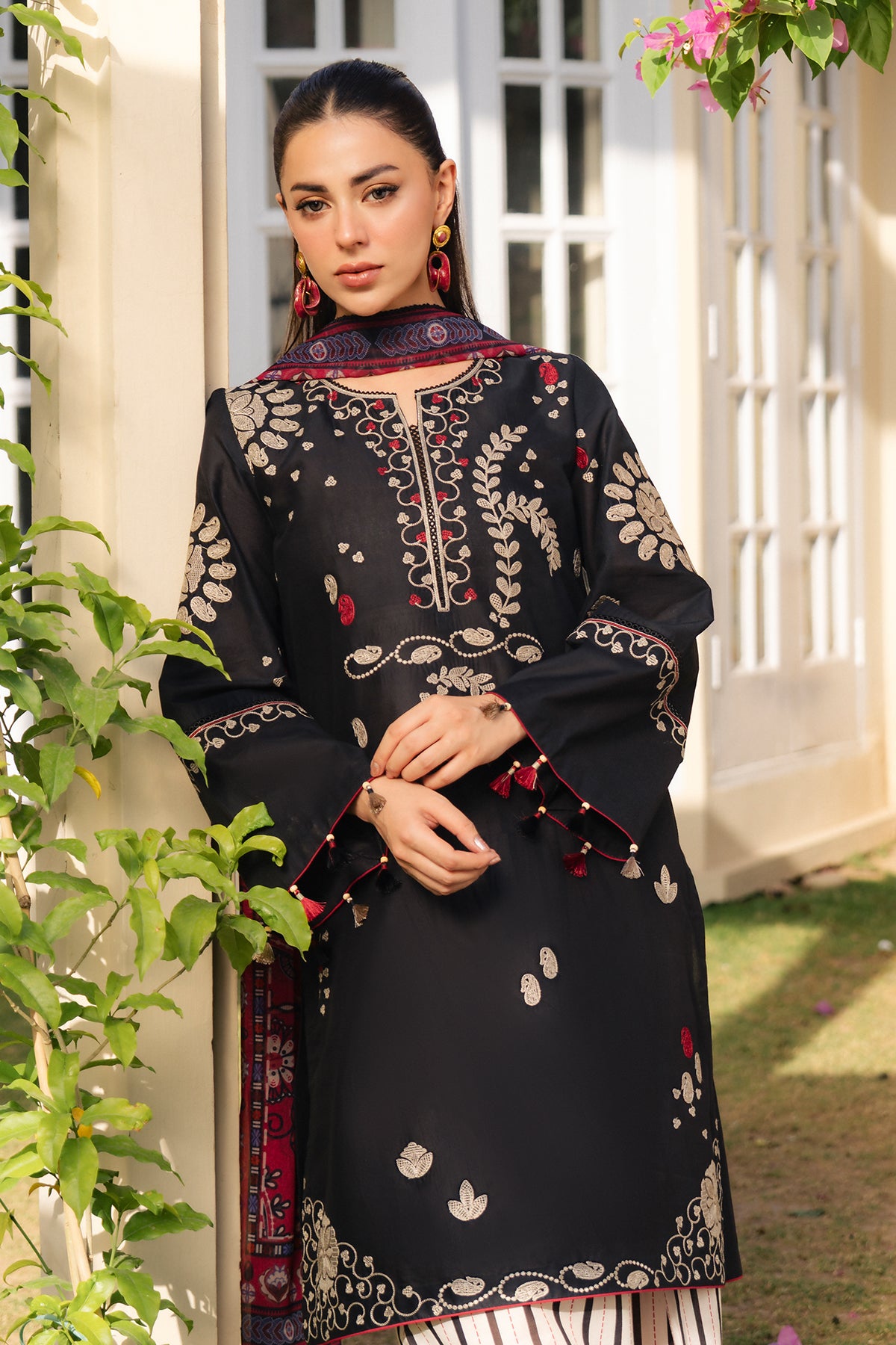EMBROIDERED LAWN RTW-1326