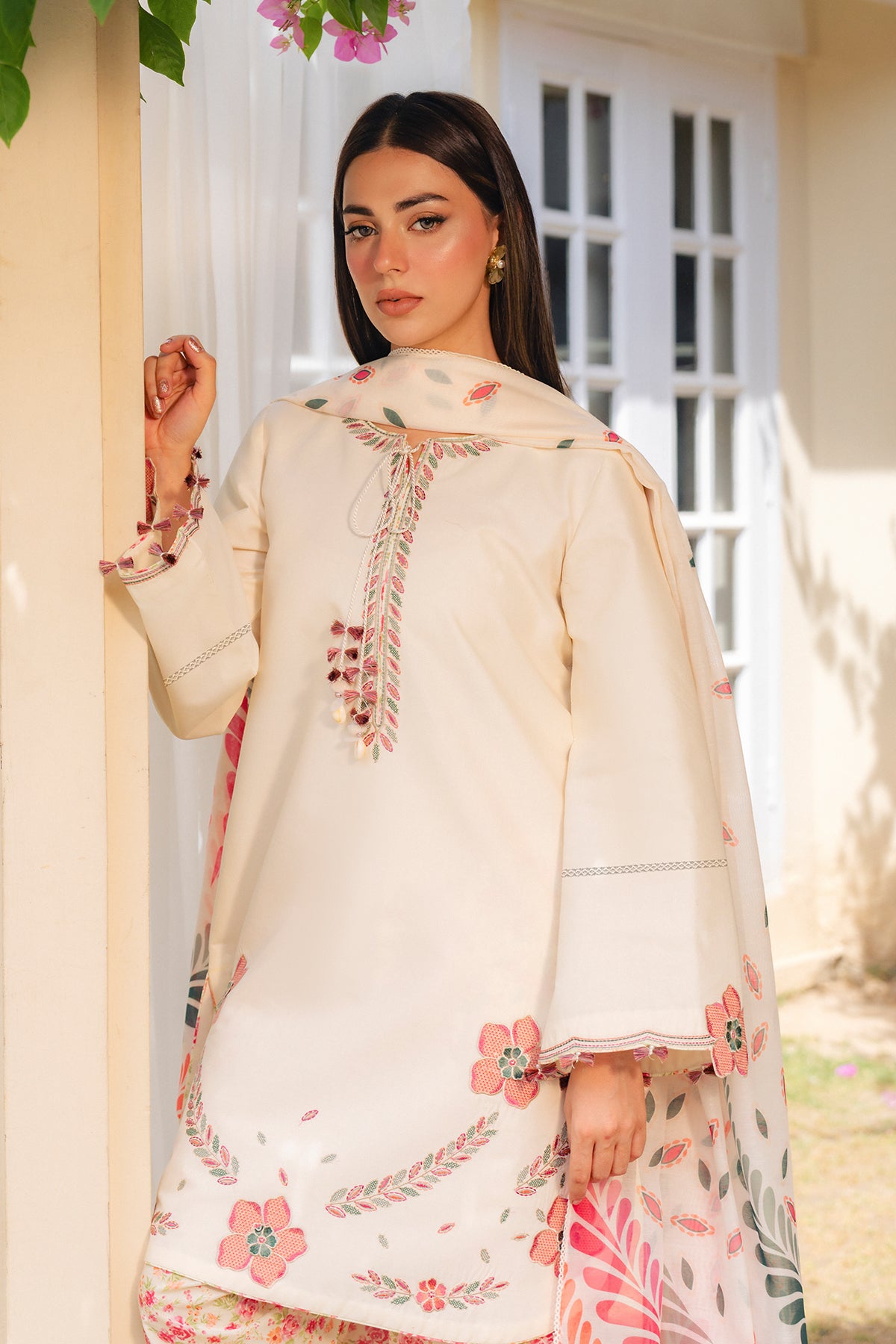 EMBROIDERED LAWN RTW-1322