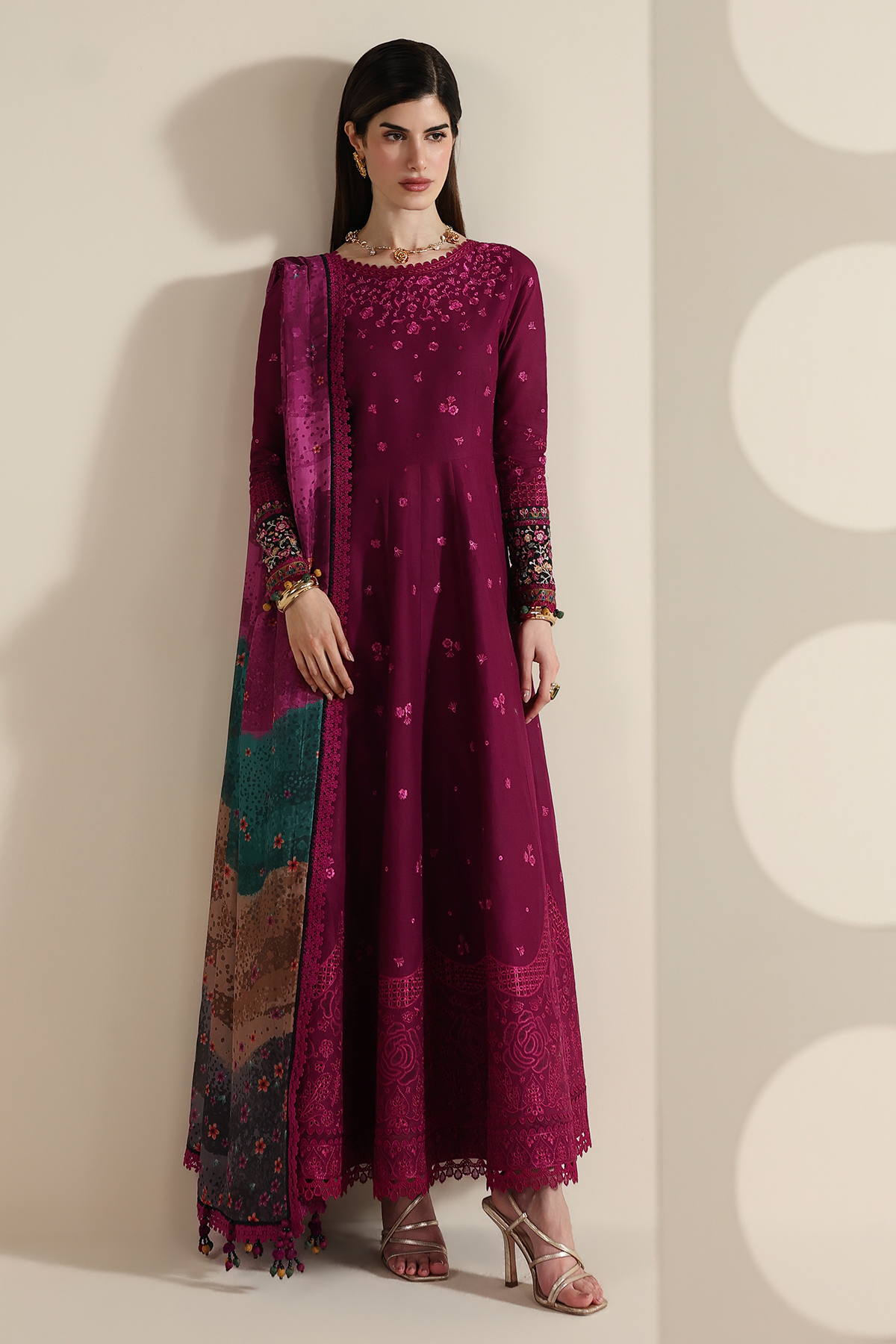 EMBROIDERED LAWN IL26-D02