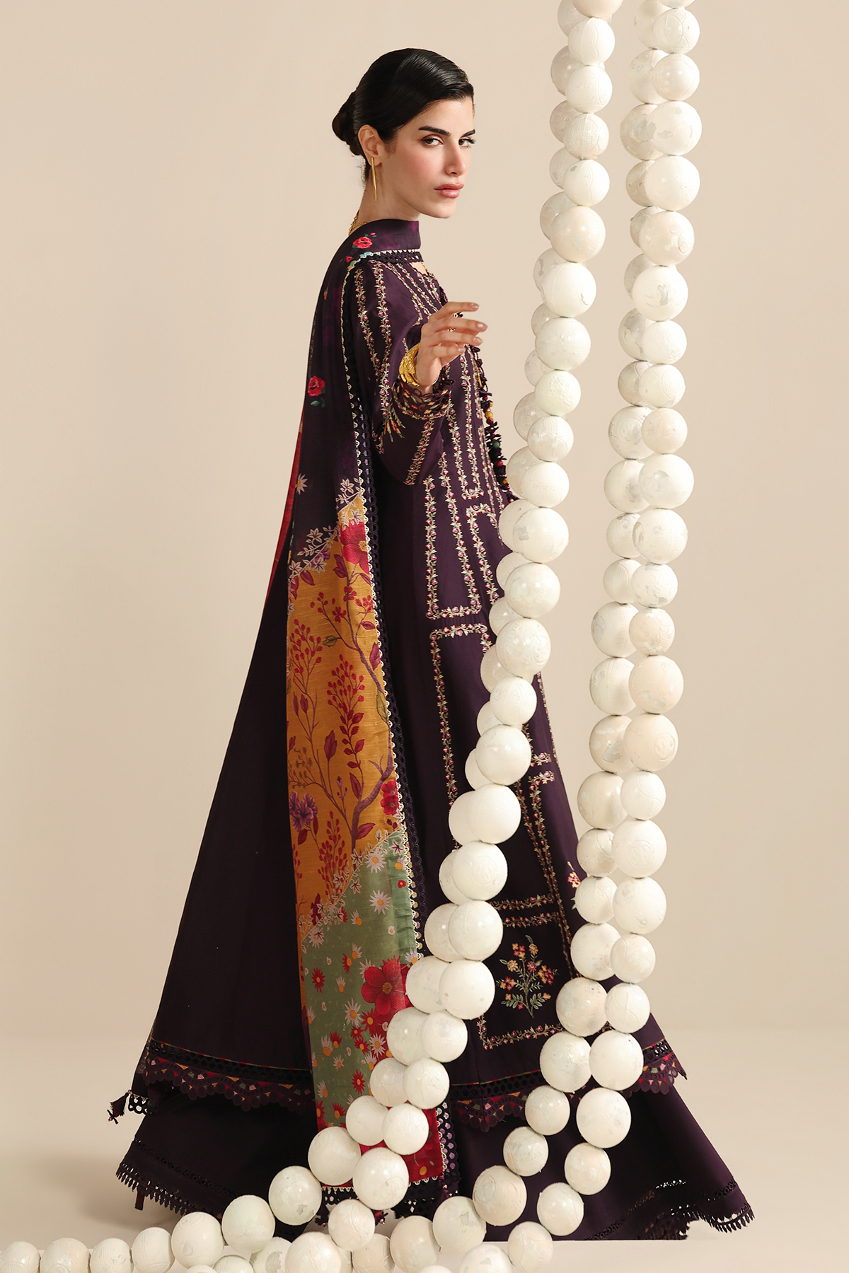 EMBROIDERED LAWN IL26-D06